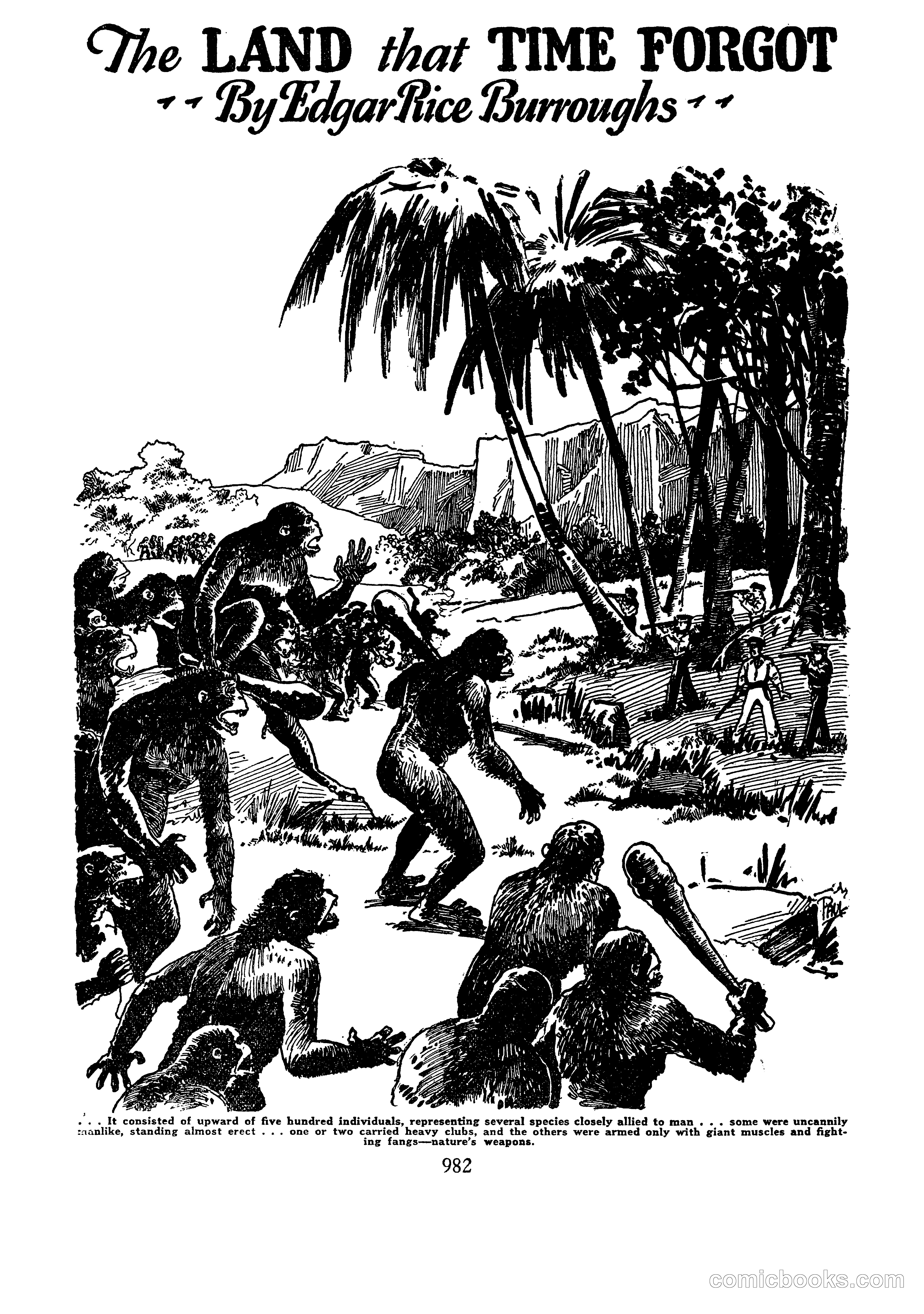 The Land That Time Forgot by Edgar Rice Burroughs