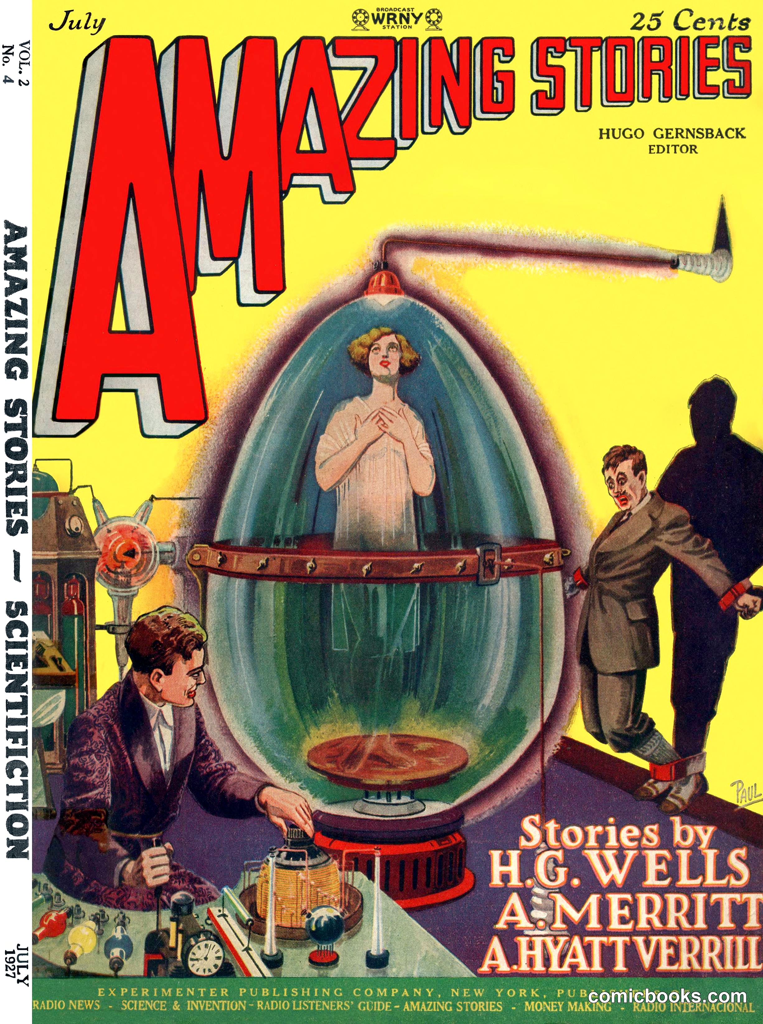 Amazing Stories, Vol. 2 No. 4