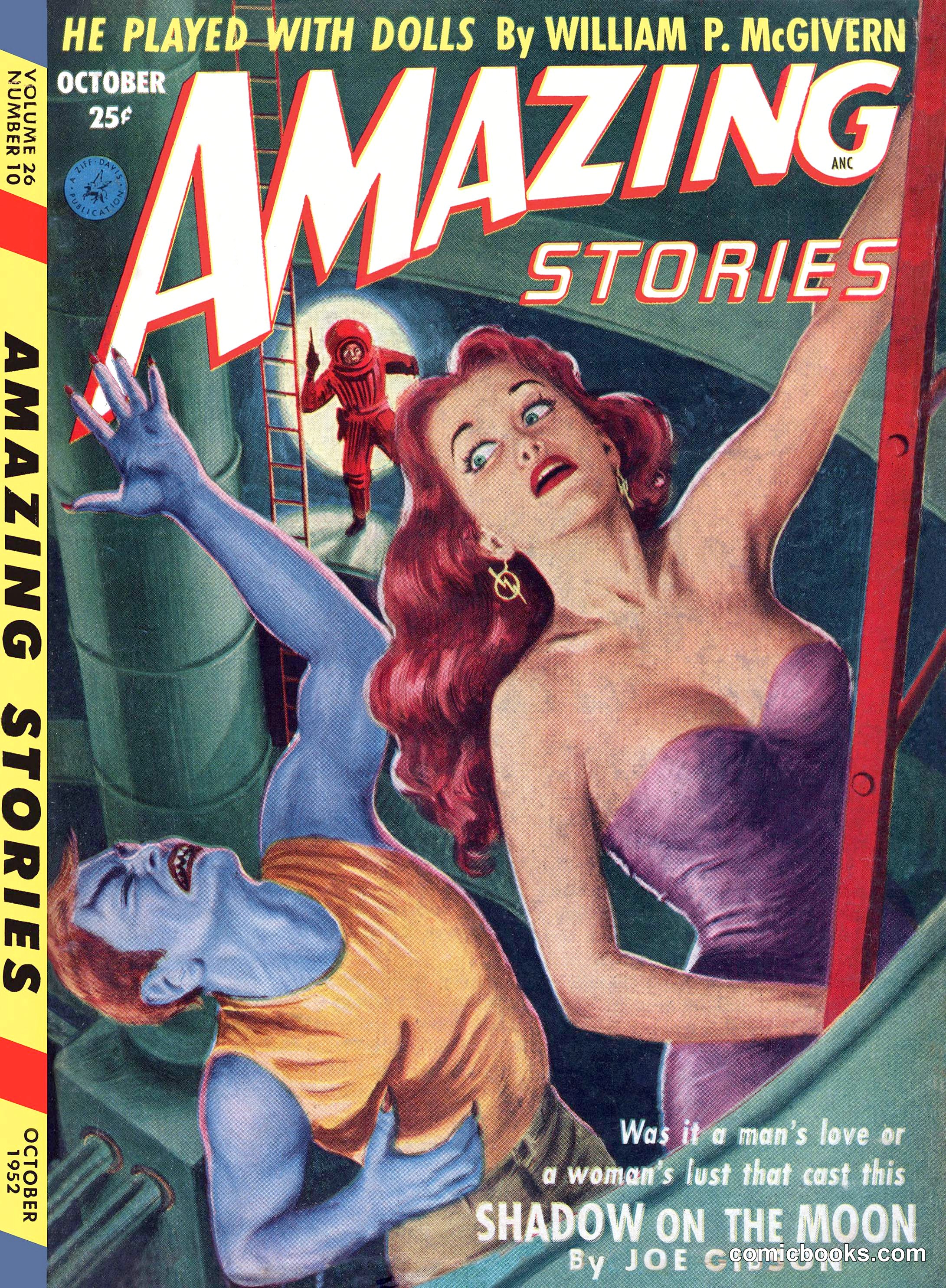Amazing Stories, October 1952