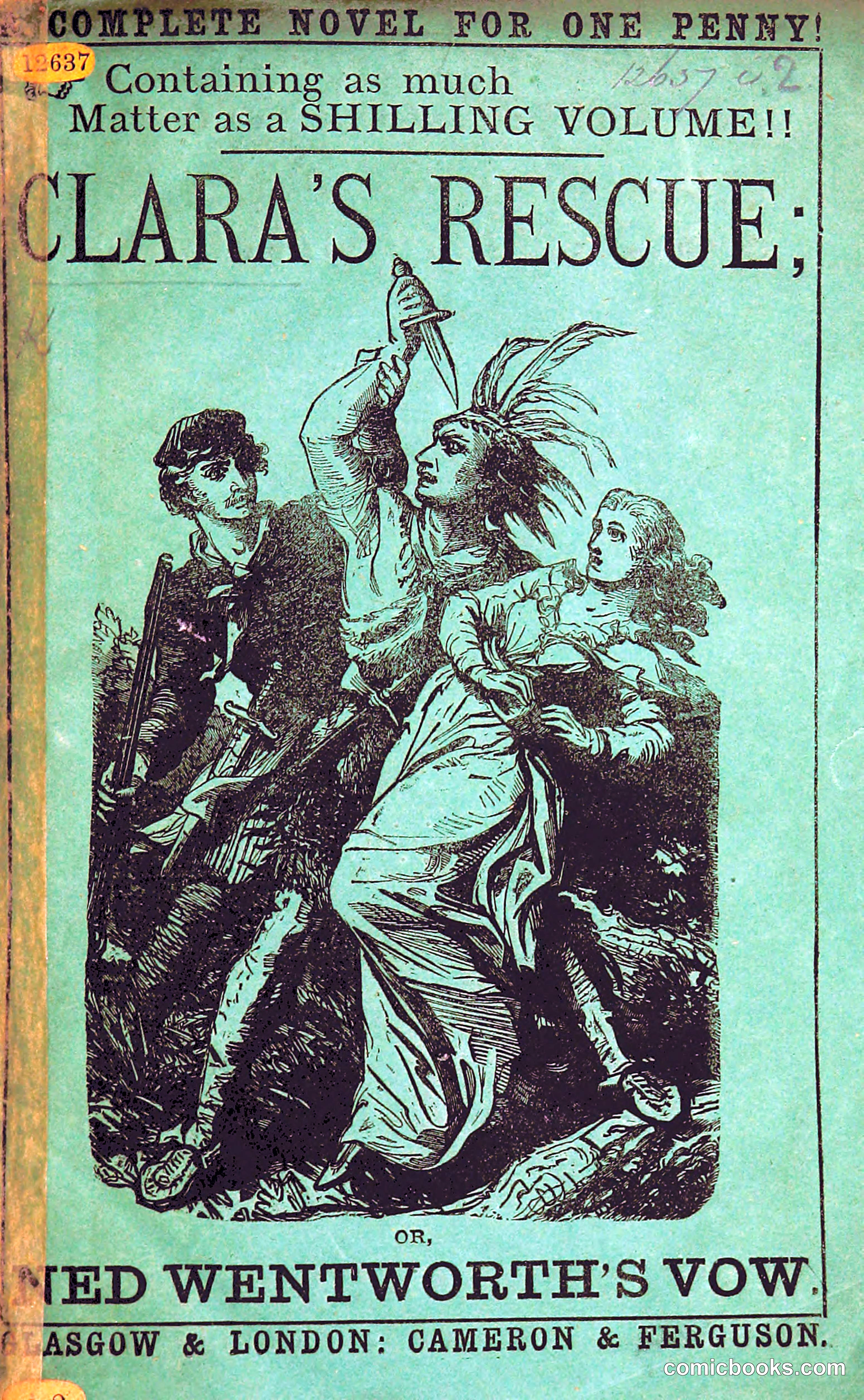 Clara's Rescue; Or, Ned Wentworth's Vow