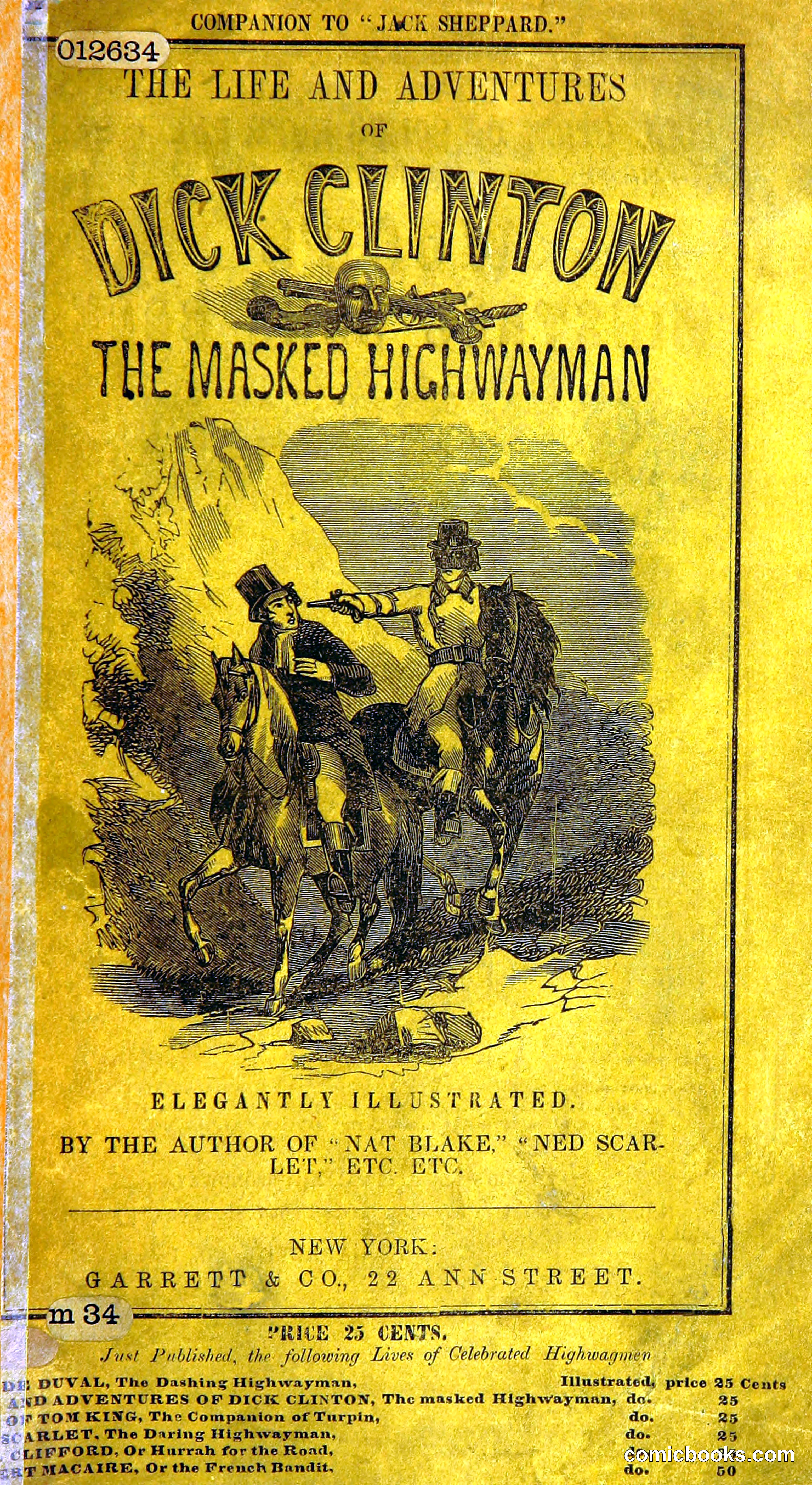 The Life and Adventures of Dick Clinton, The Masked Highwayman