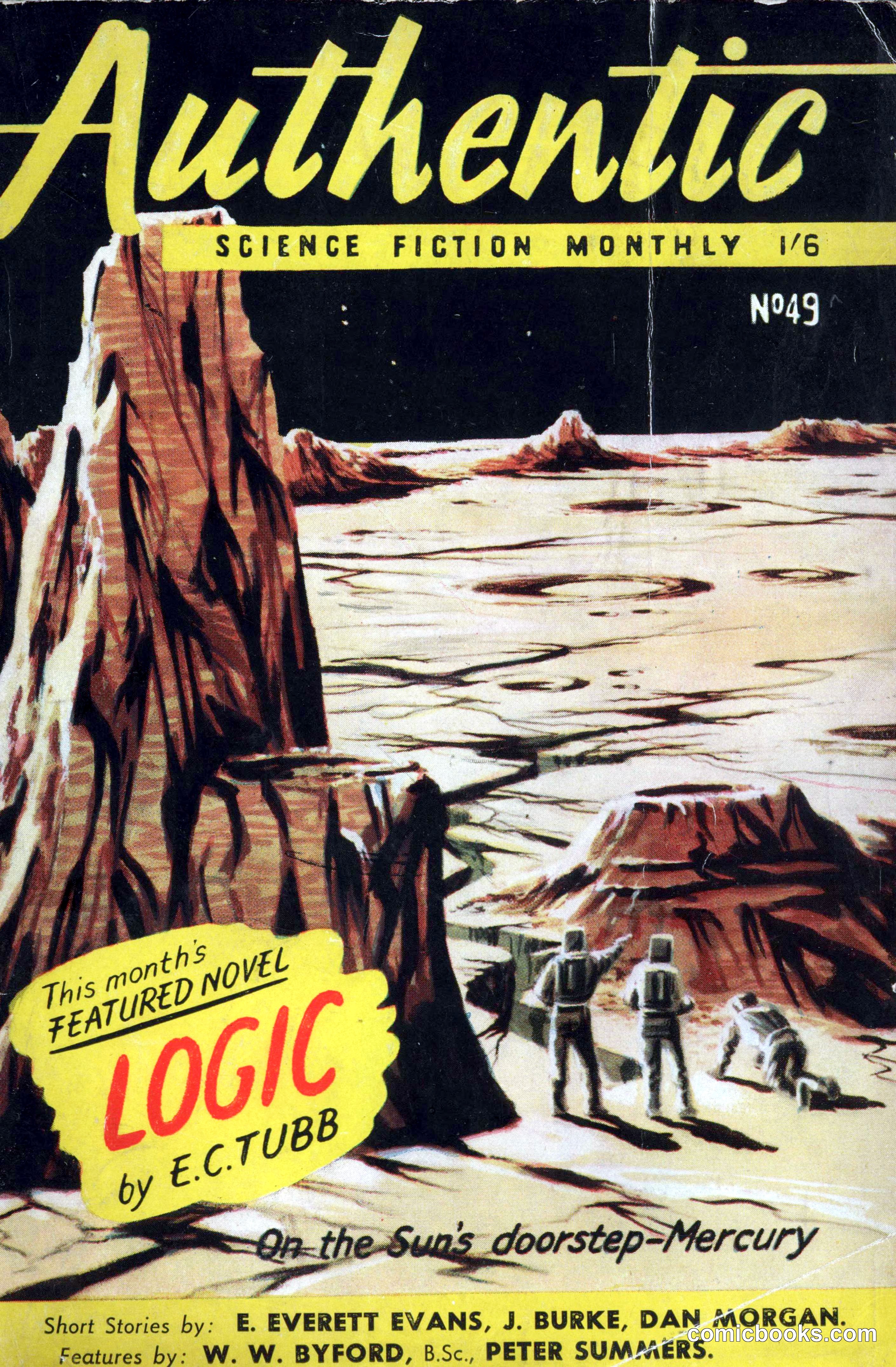 Authentic Science Fiction Monthly, No. 49