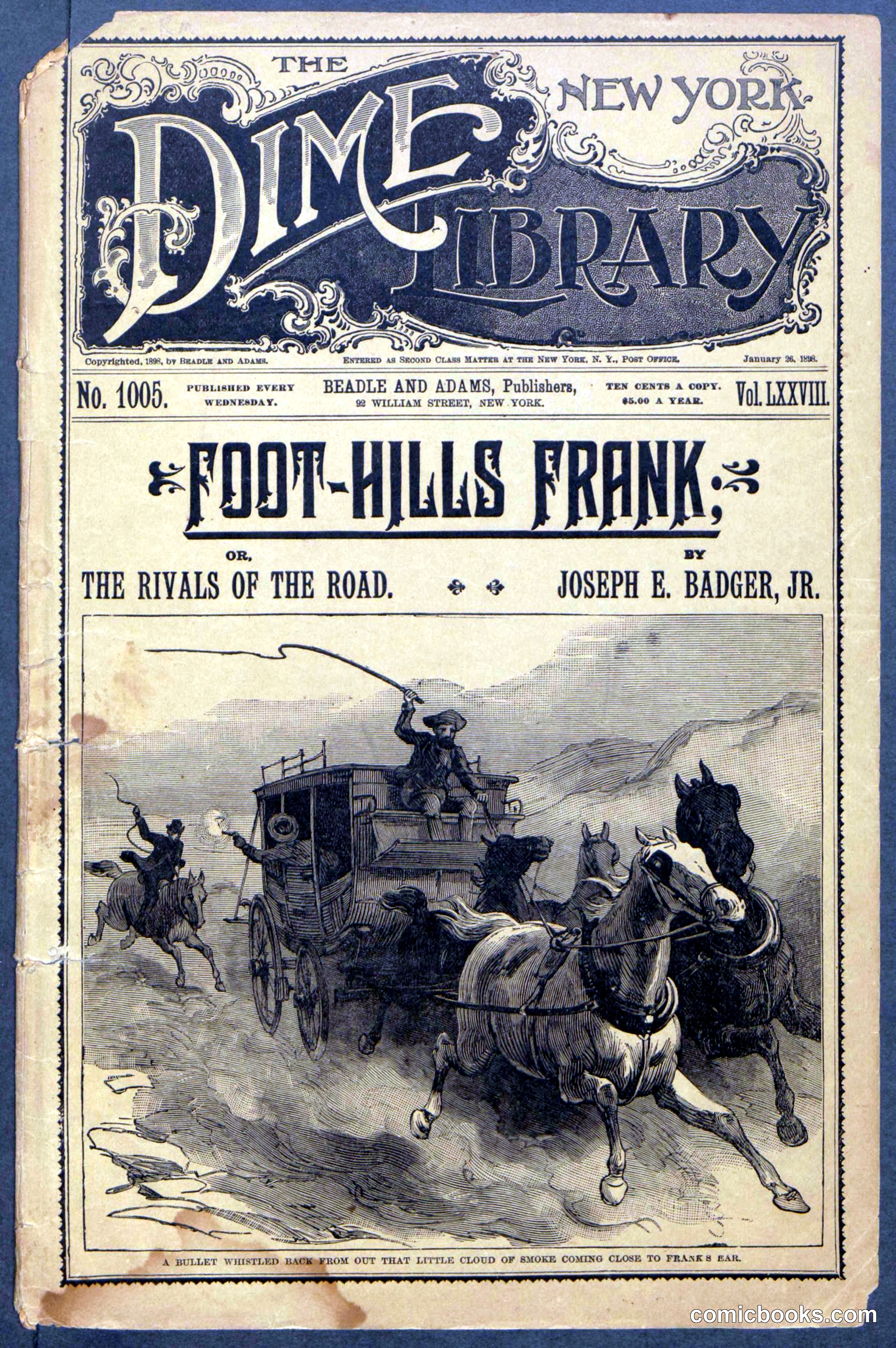 Foot-Hills Frank; or, The Rivals of the Road