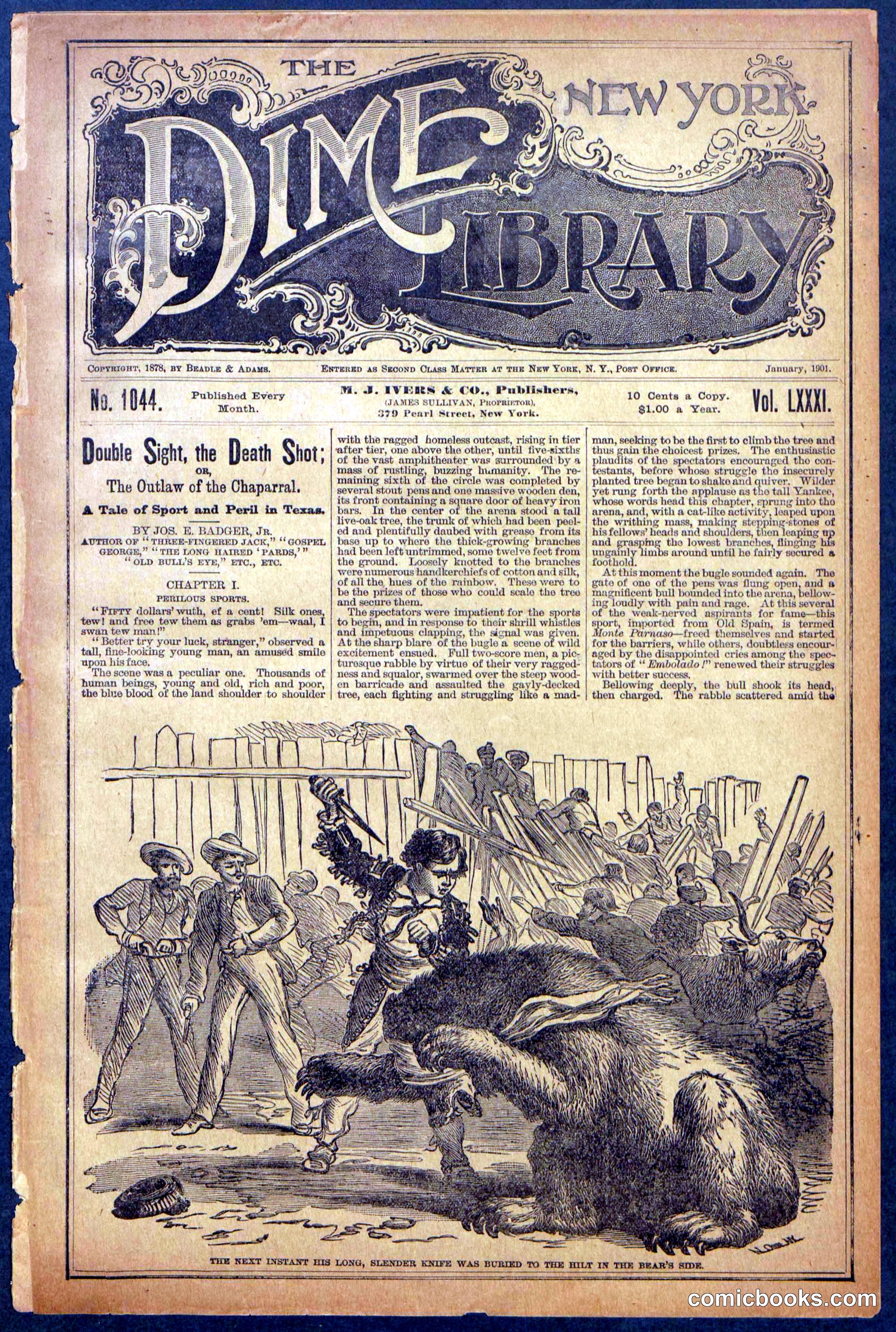 The Dime Library, No. 1044