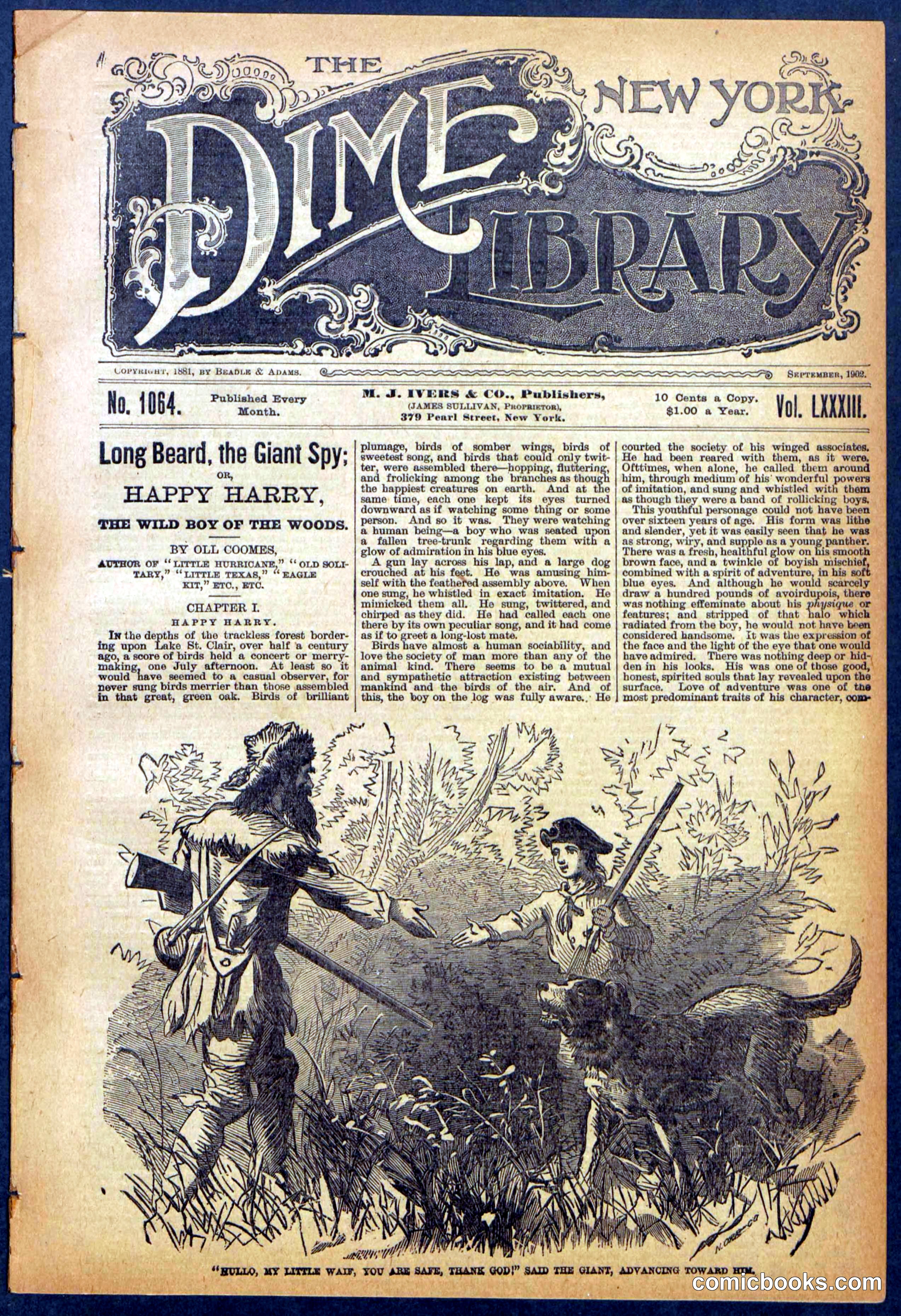 The New York Dime Library No. 1064
