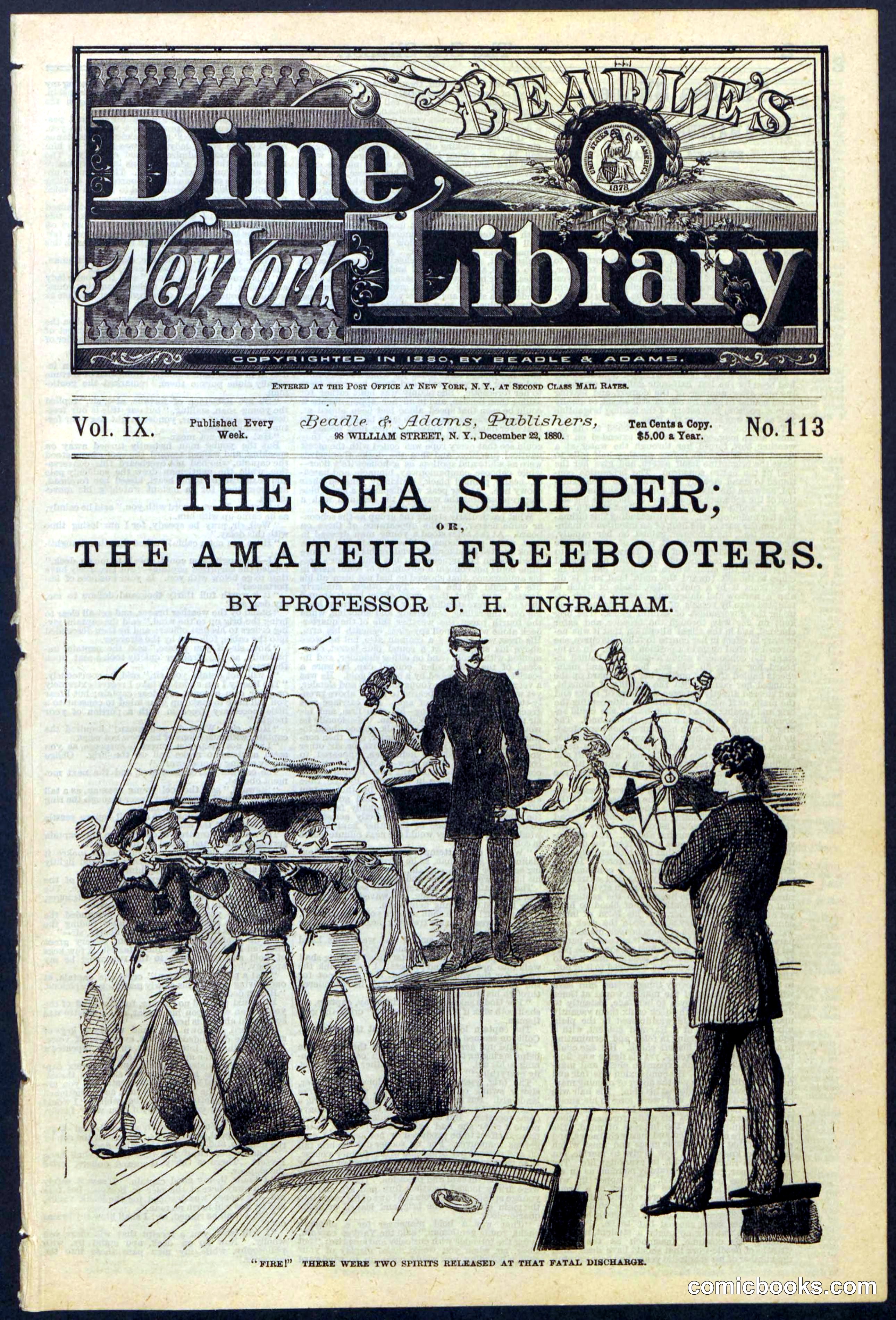 The Sea Slipper; or, The Amateur Freebooters