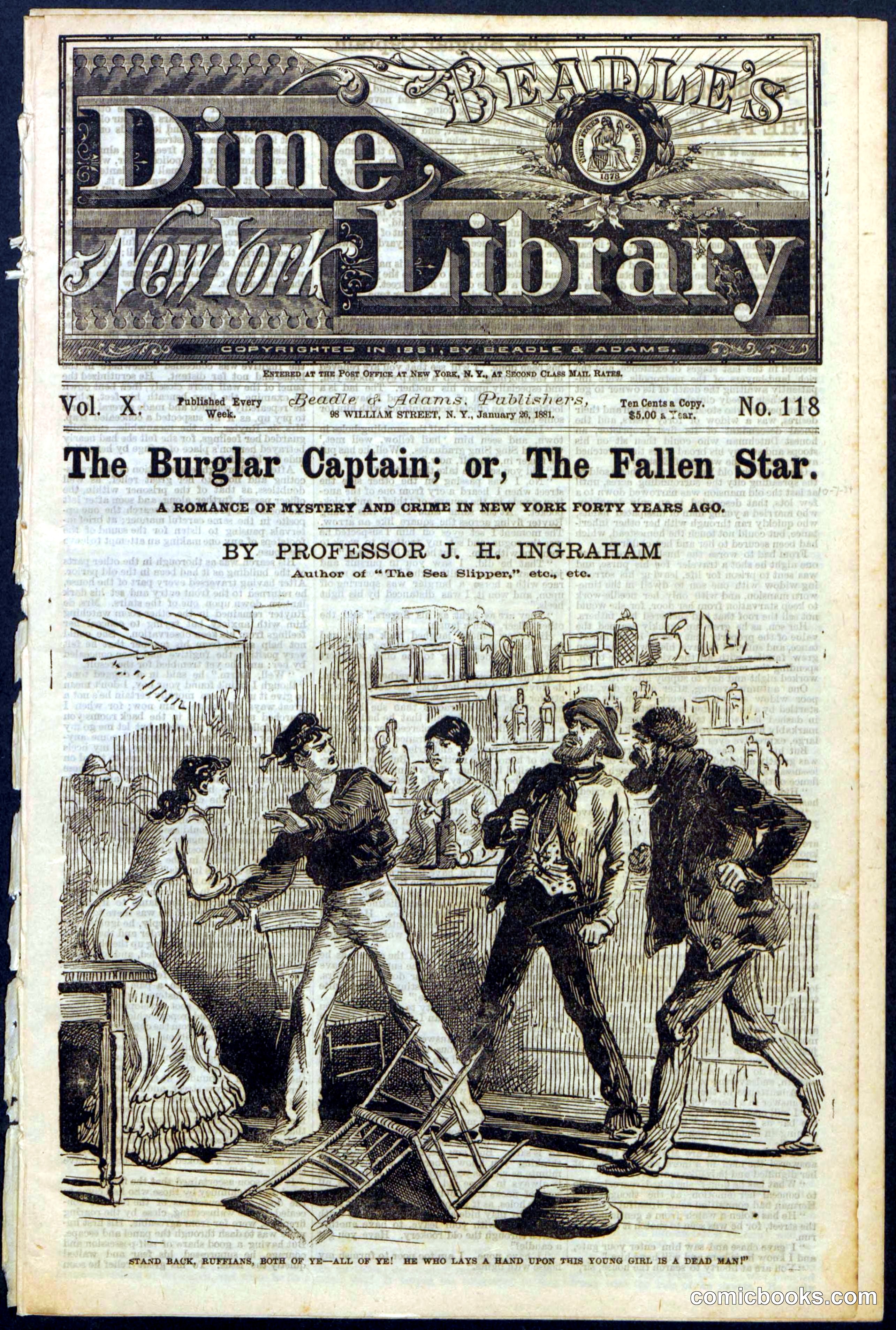 The Burglar Captain; or, The Fallen Star