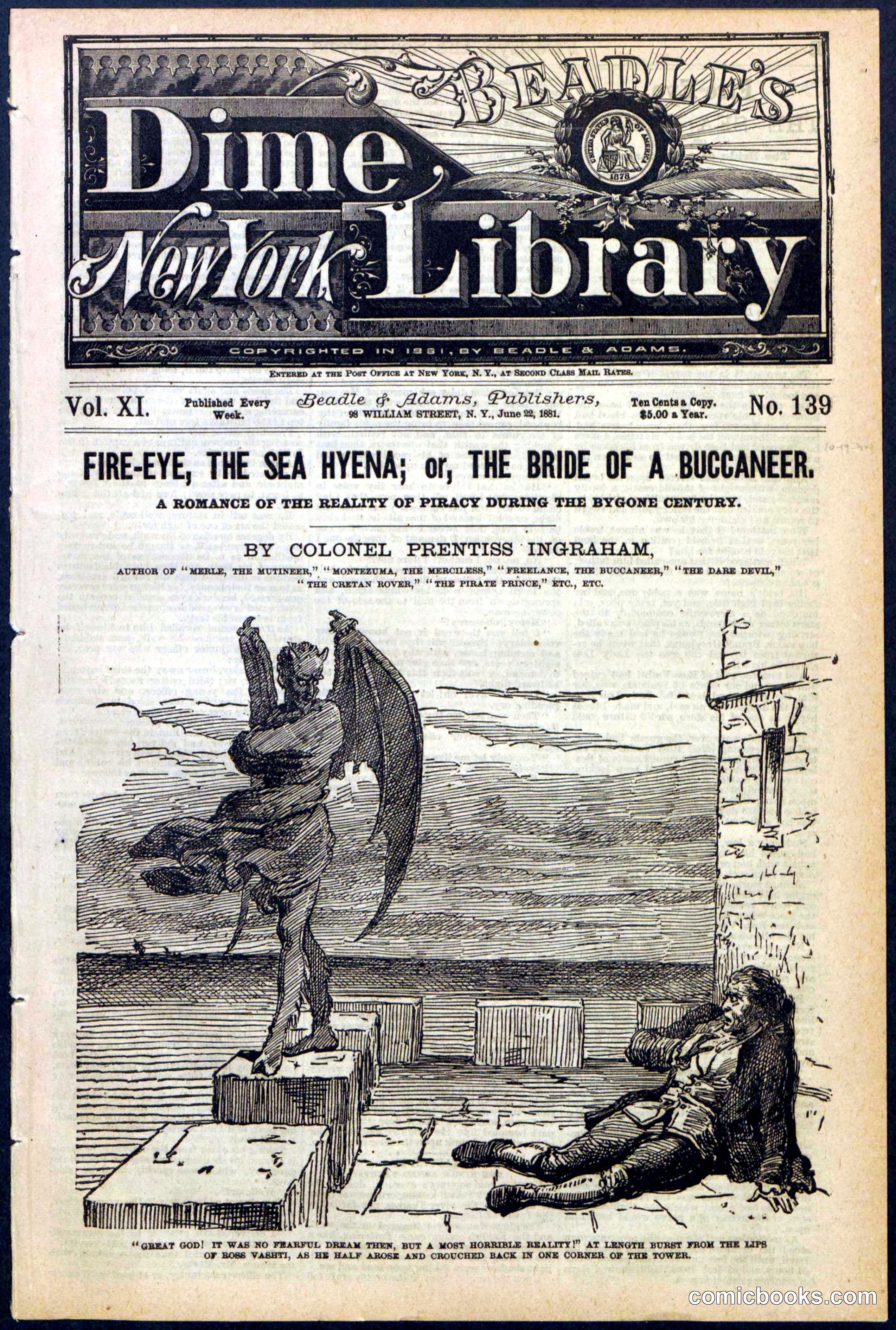 Beadle's Dime Library, No. 139