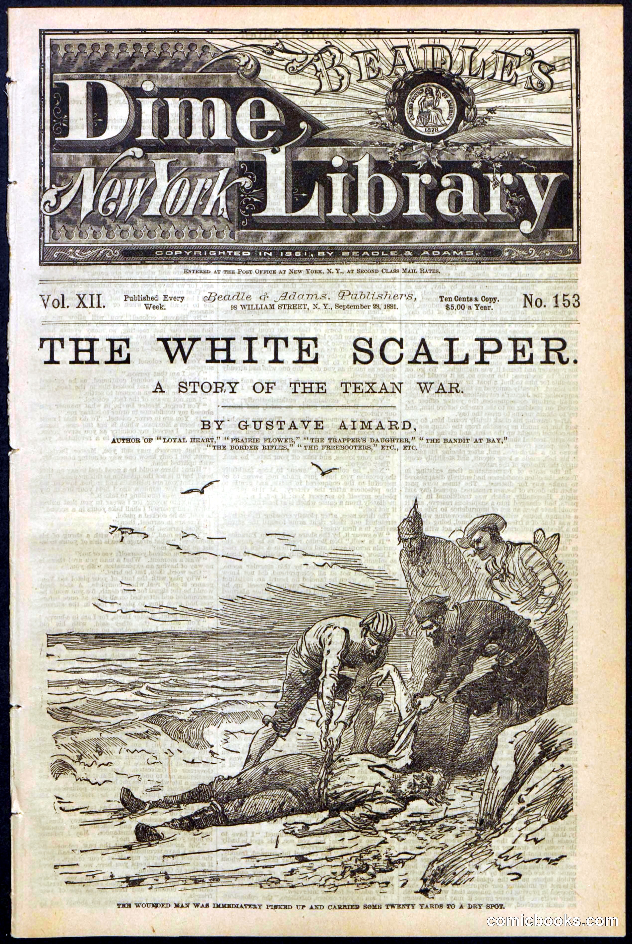 The White Scalper: A Story of the Texan War