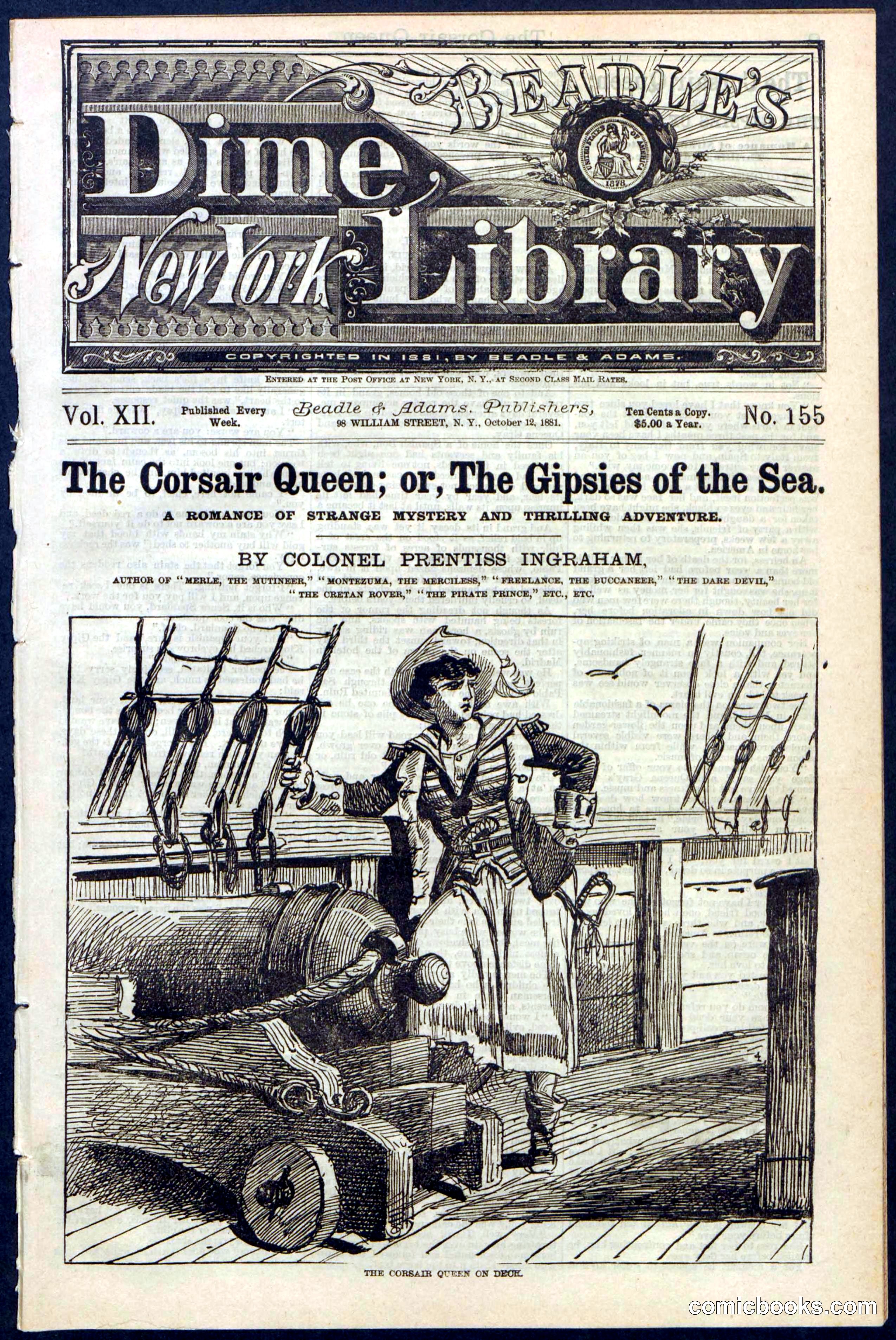 The Corsair Queen; or, The Gypsies of the Sea