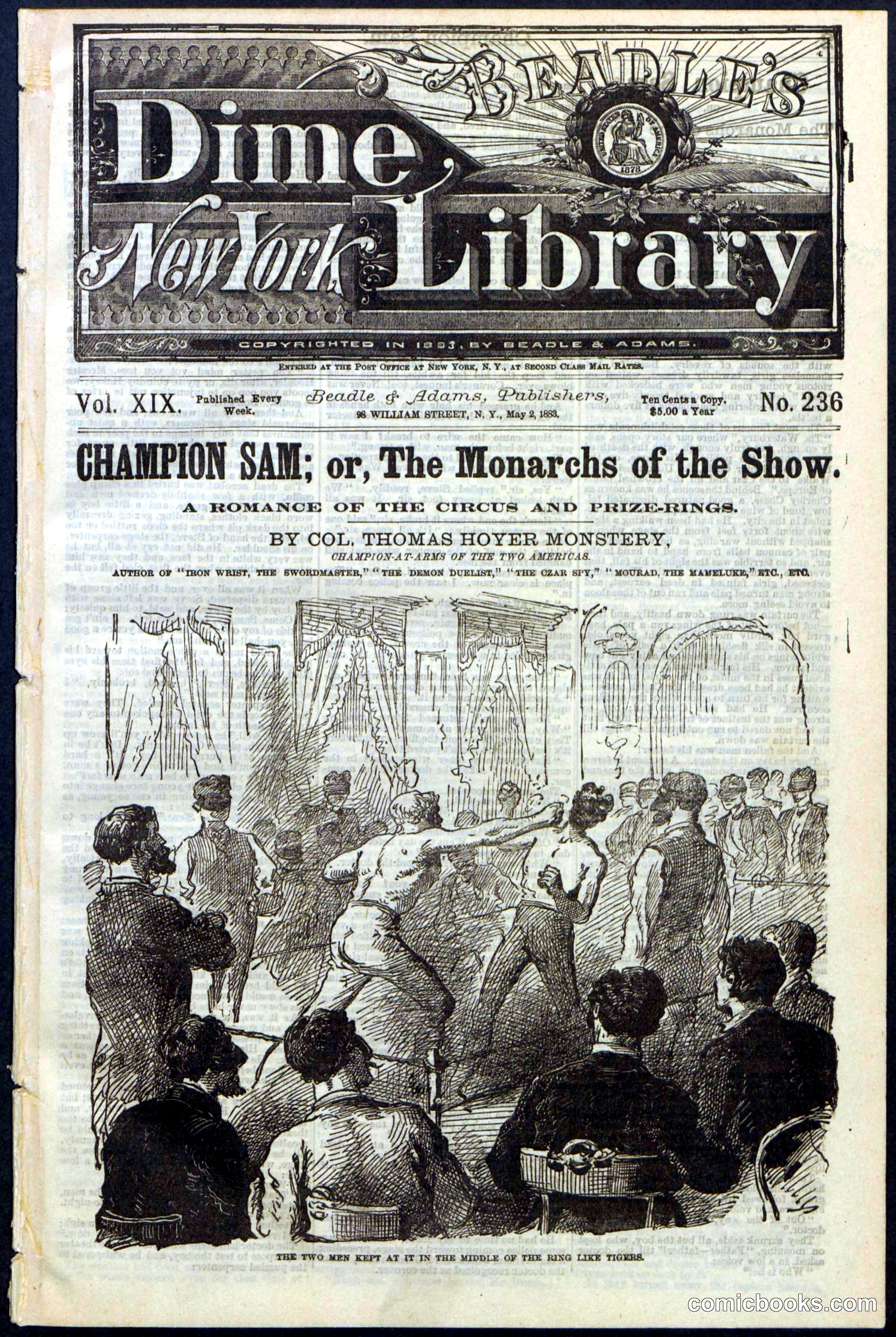 Beadle's Dime Library No. 236