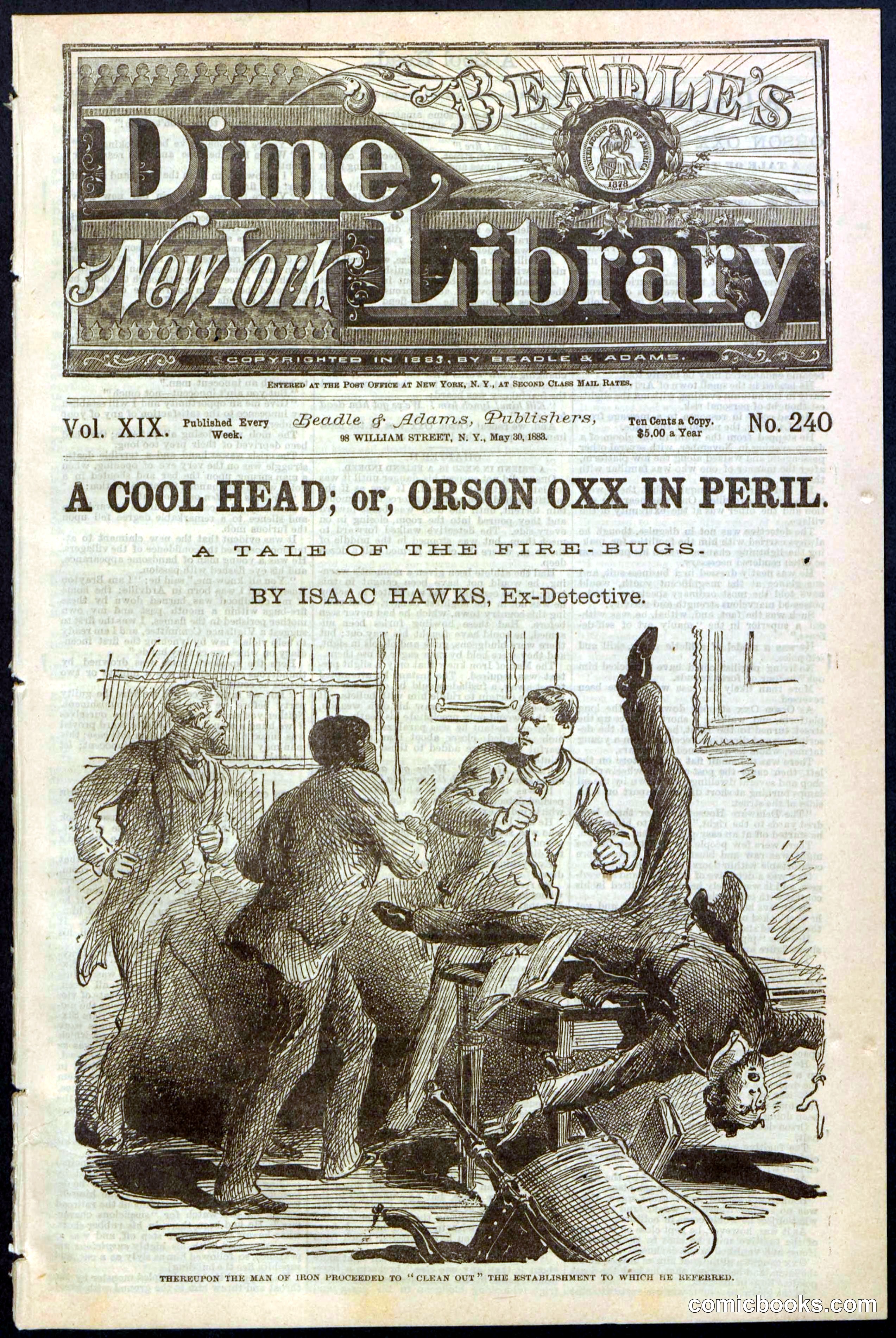 Beadle's Dime Library, No. 240