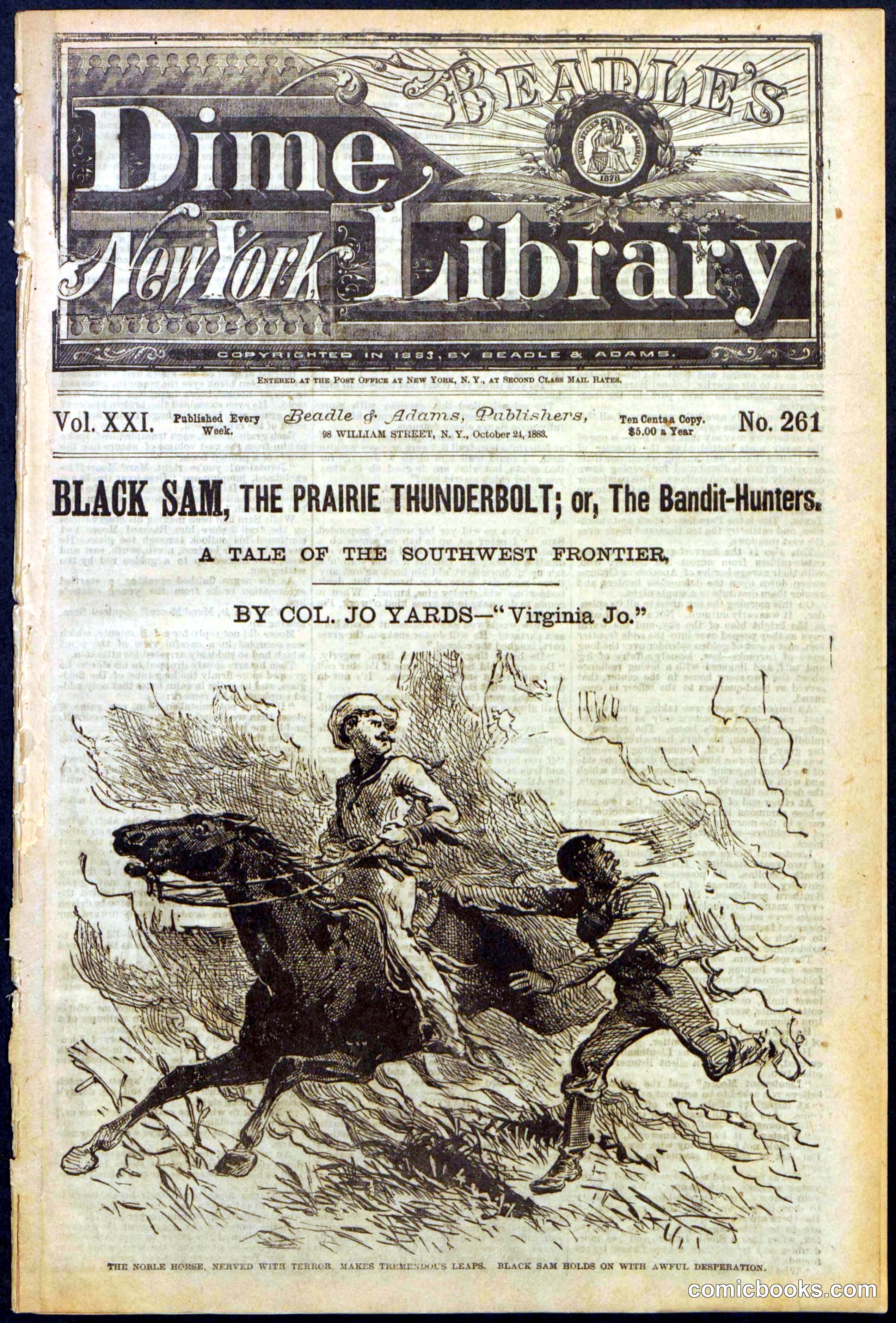 Beadle's Dime Library, No. 261