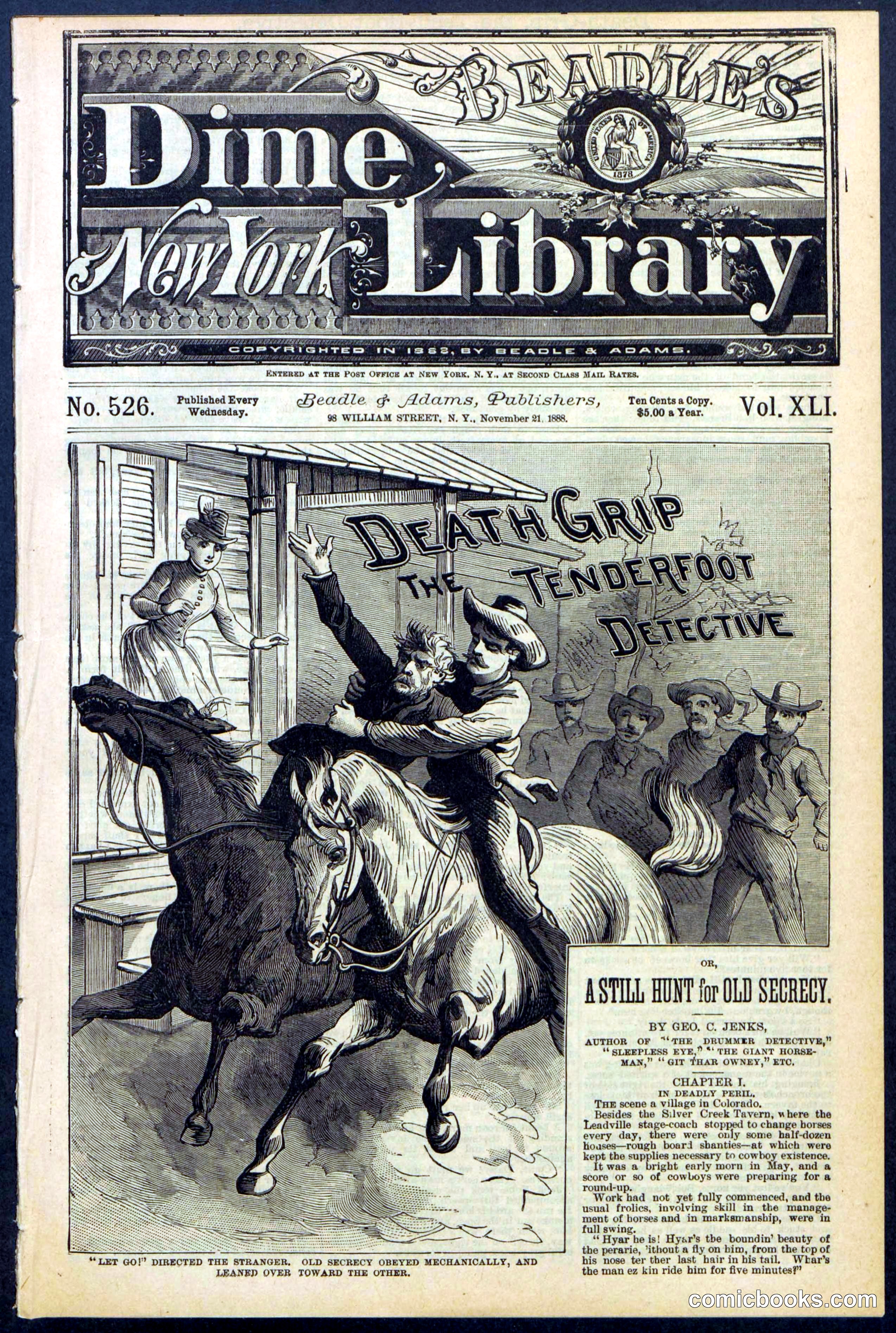 Death Grip of the Tenderfoot Detective