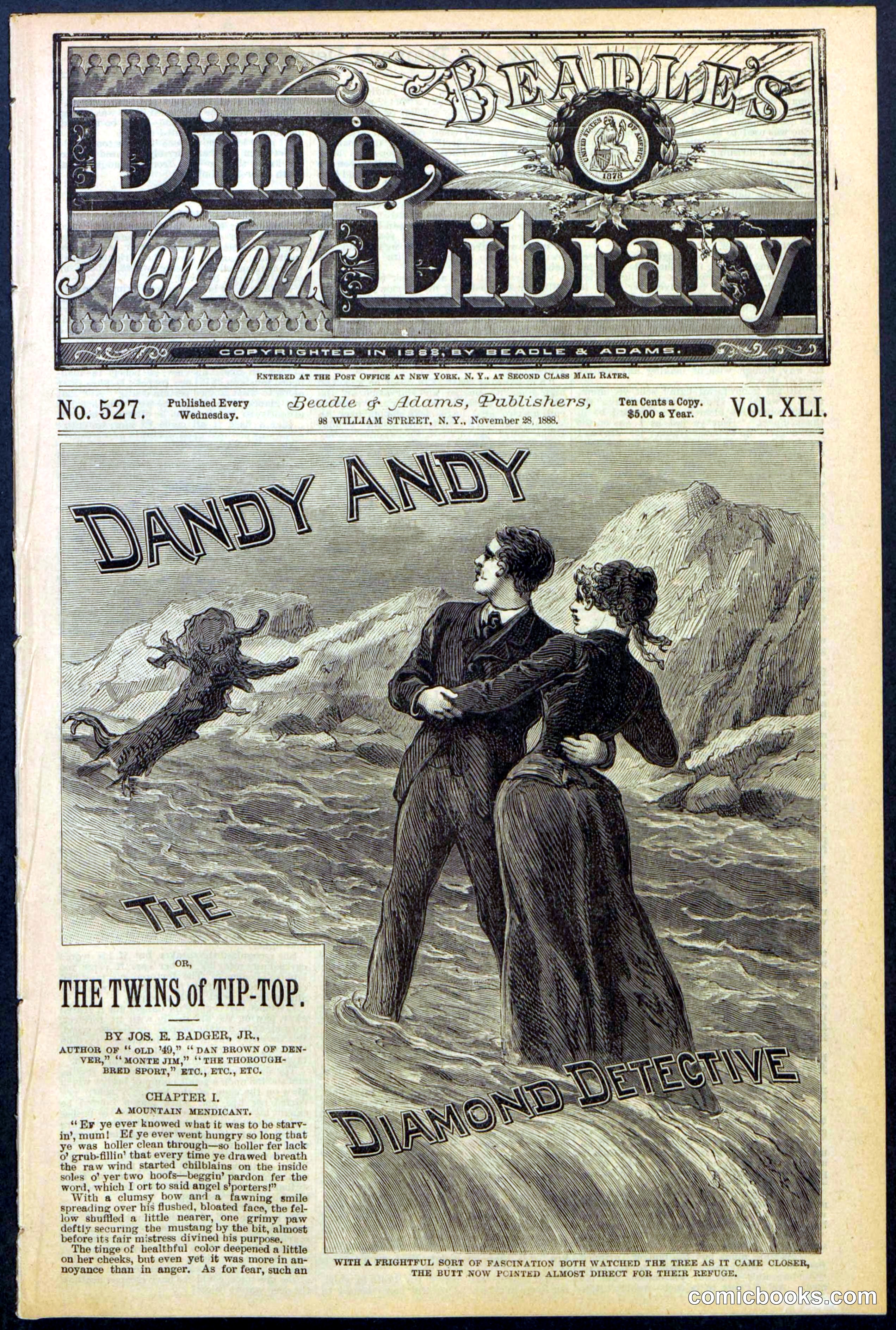Beadle's Dime Library No. 527