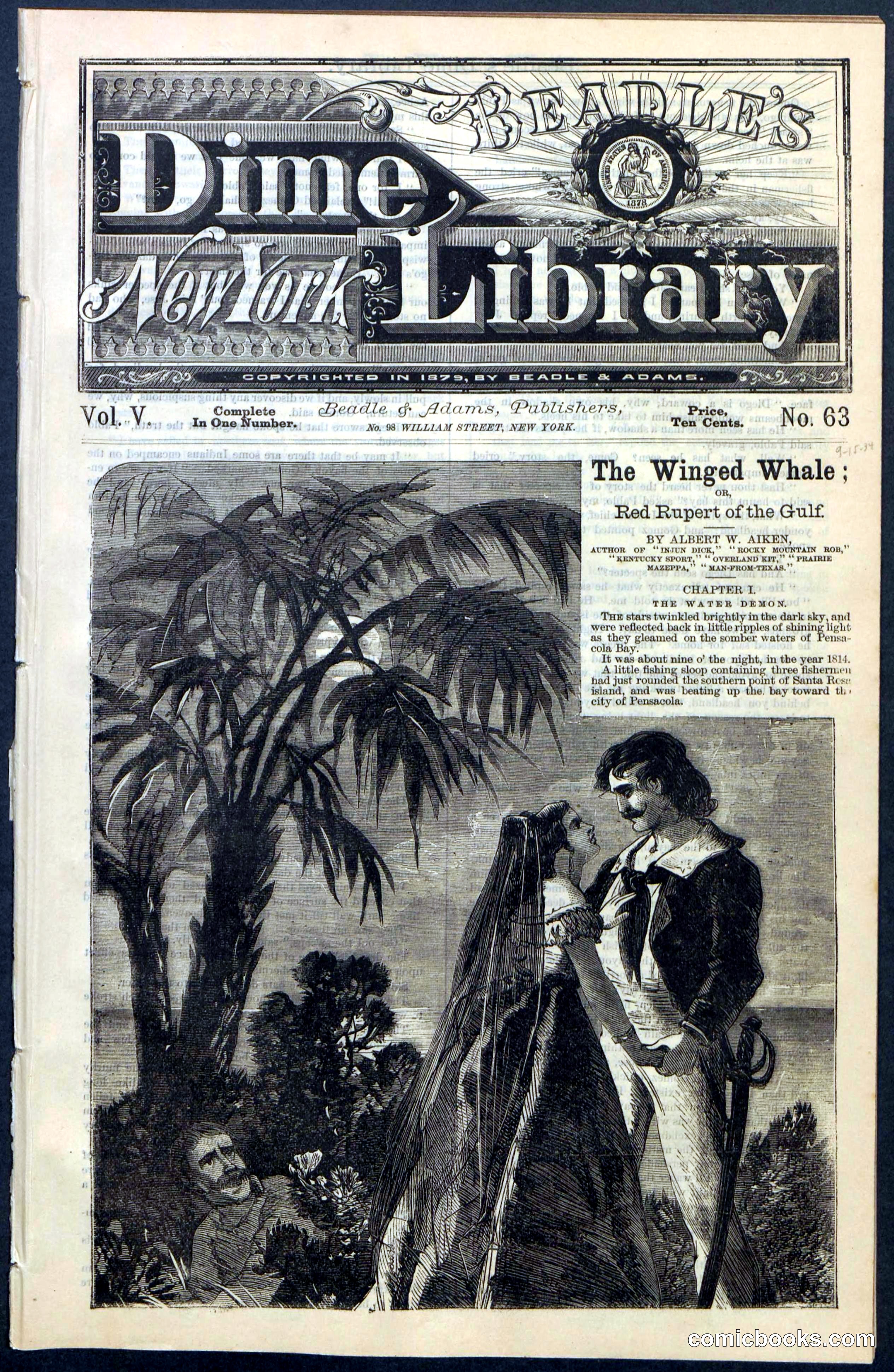 Beadle's New York Dime Library, No. 63