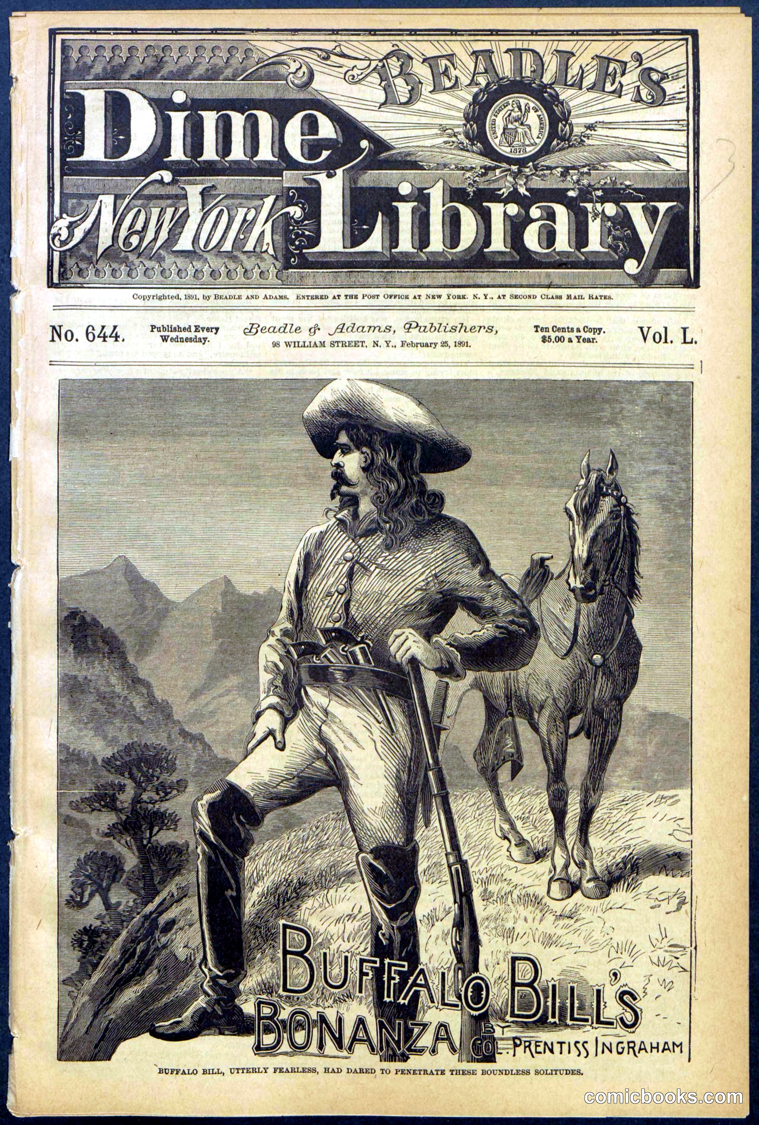 Beadle's Dime Library No. 644