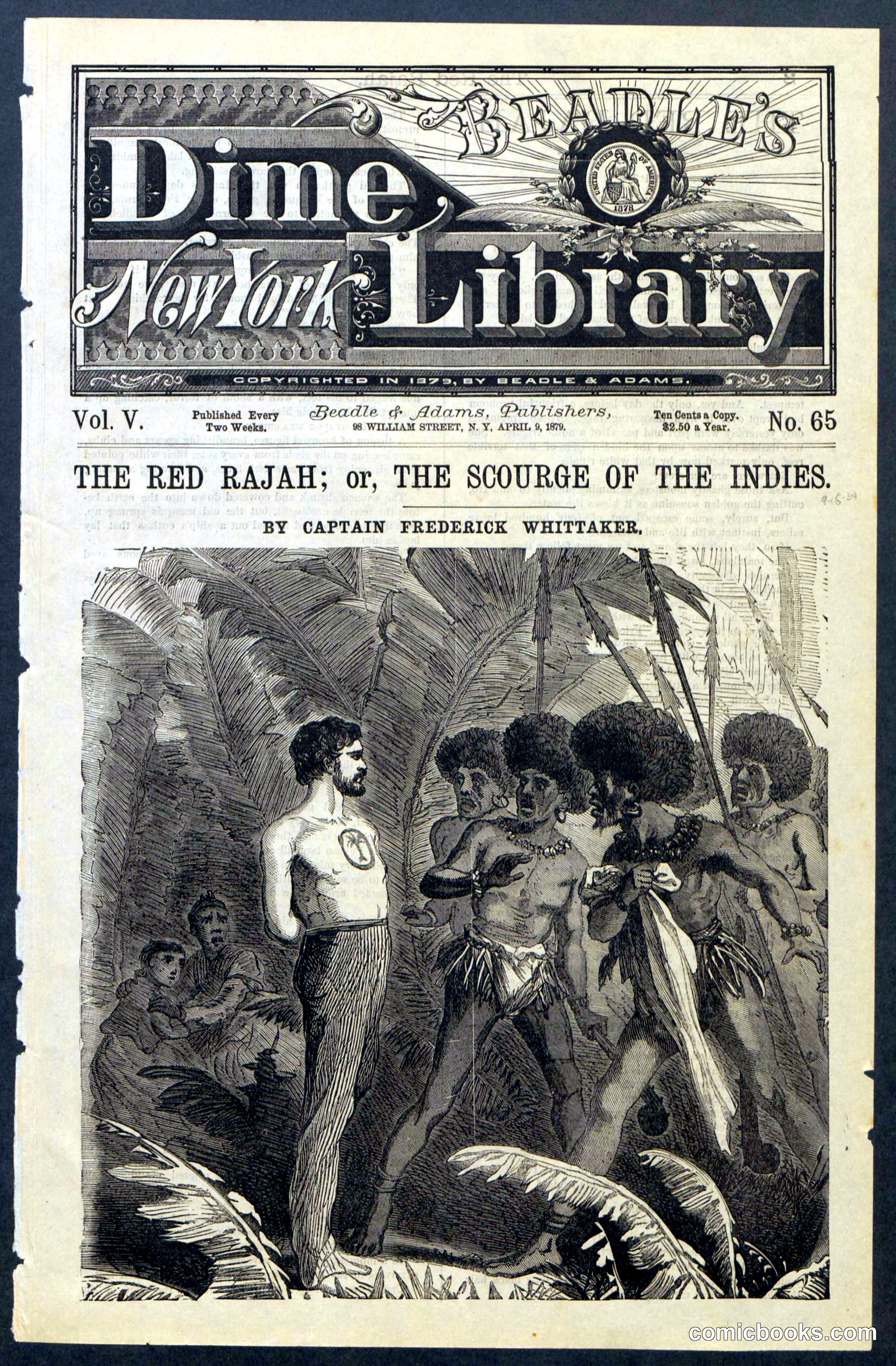 Beadle's Dime Library No. 65