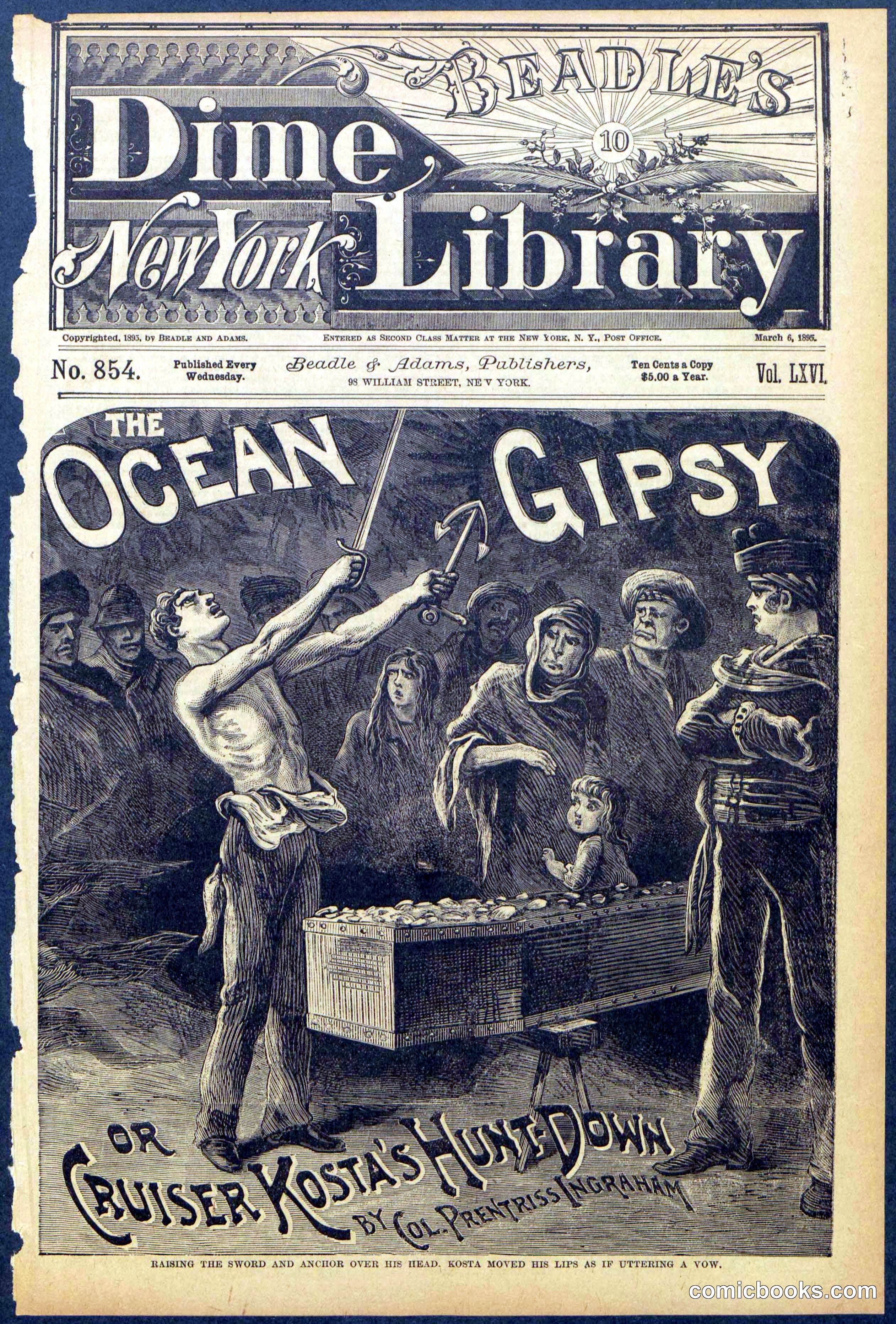 The Ocean Gipsy; or, Cruiser Kostas' Hunt Down