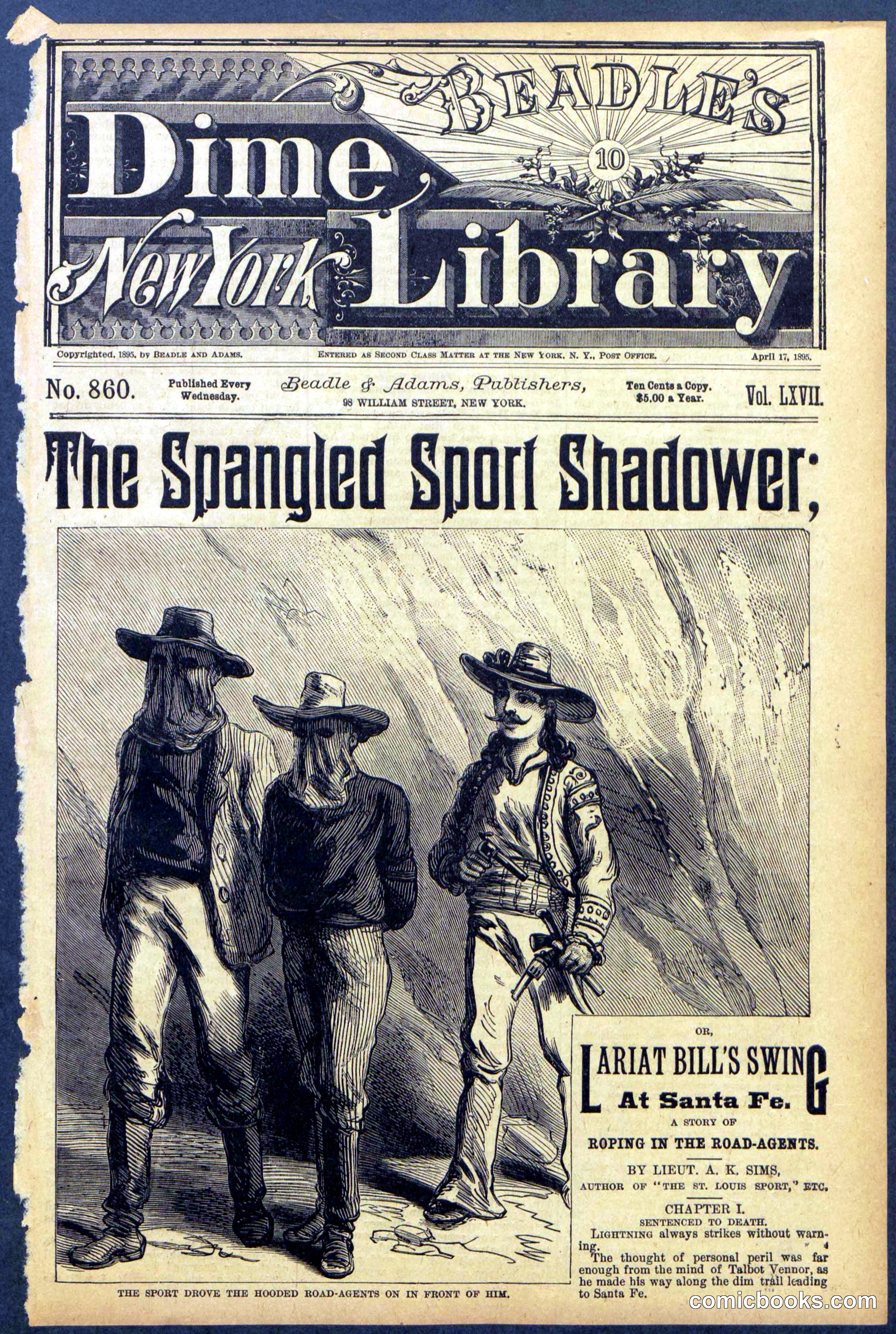 Beadle's Dime New York Library No. 860