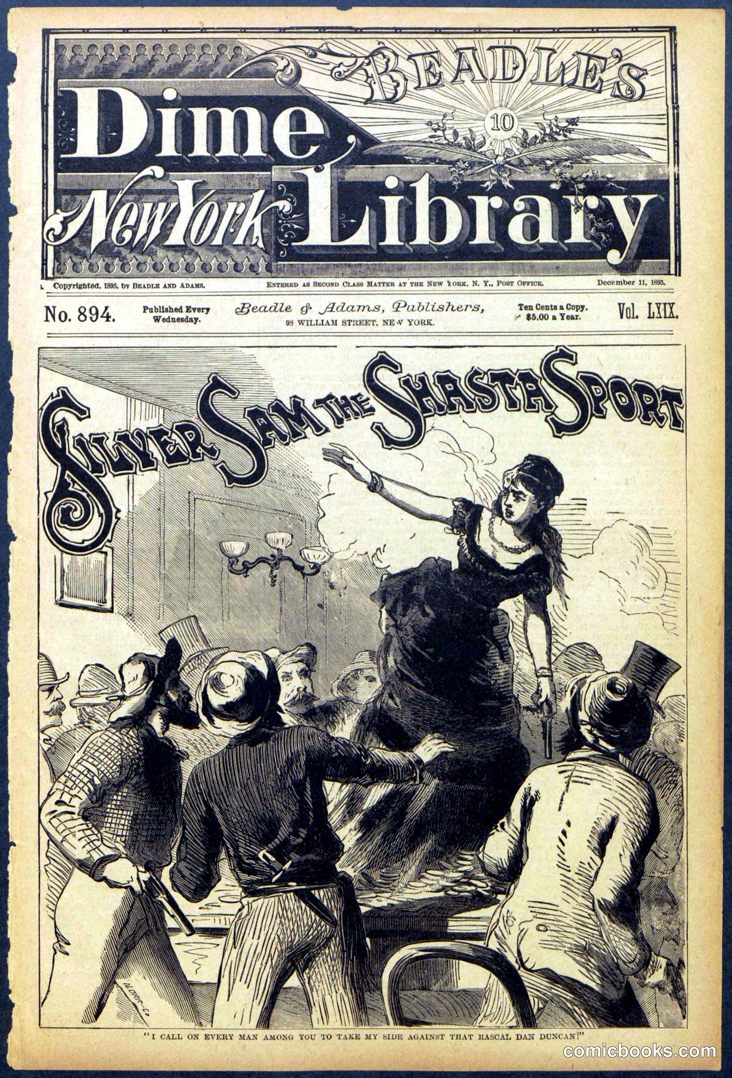 Beadle's Dime Library No. 894