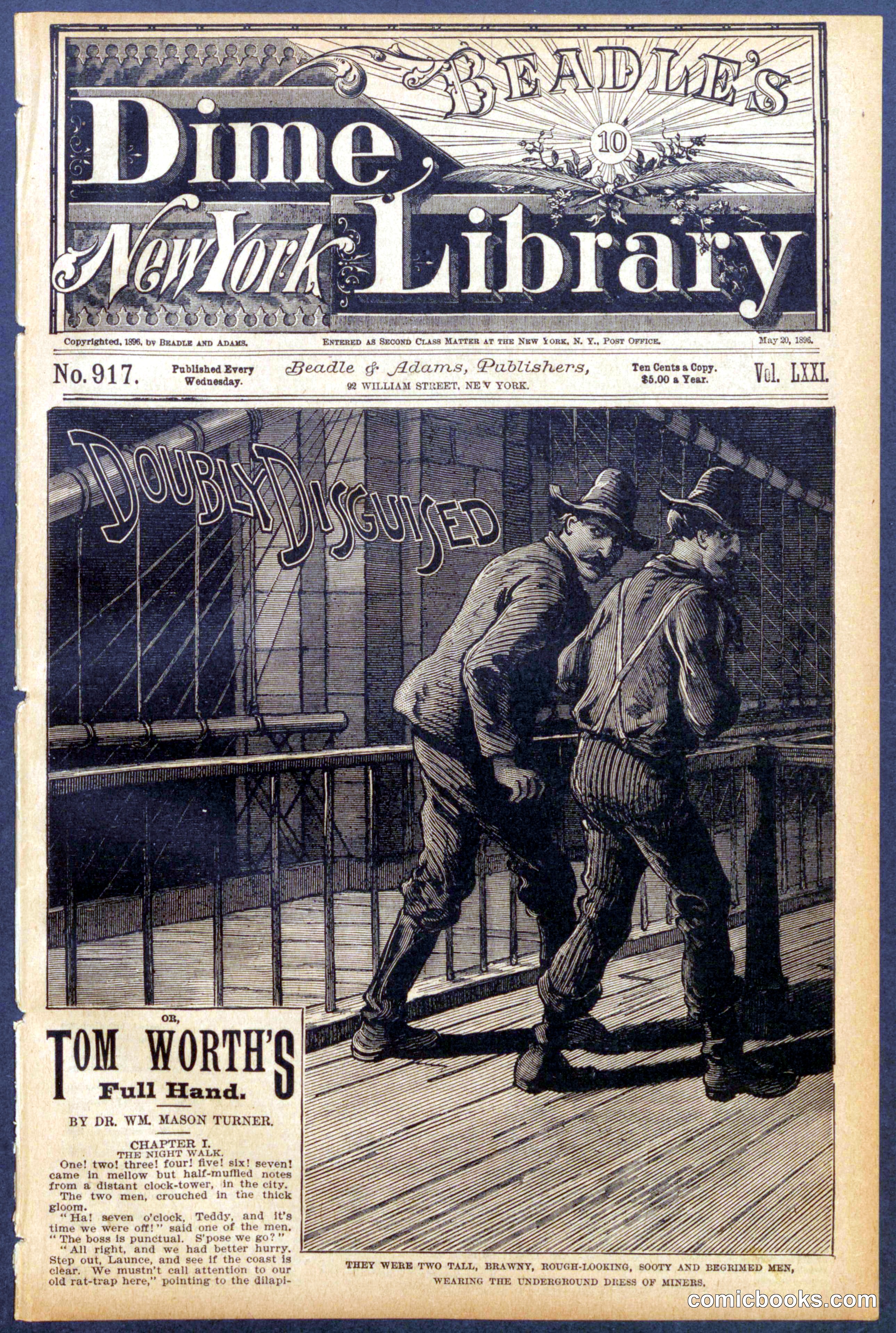 Beadle's Dime Library No. 917