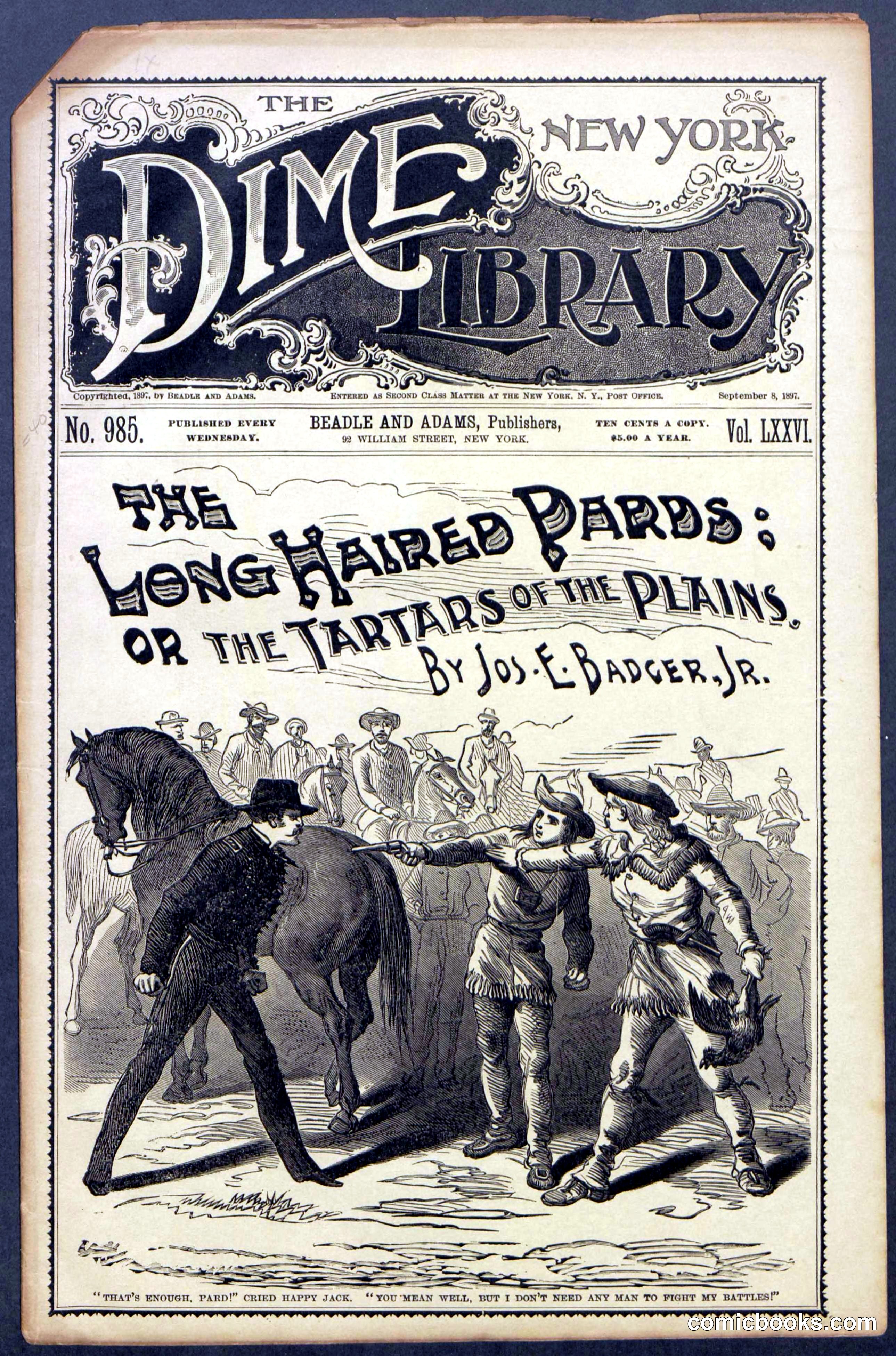 The Long Haired Bards; or, The Tartars of the Plains