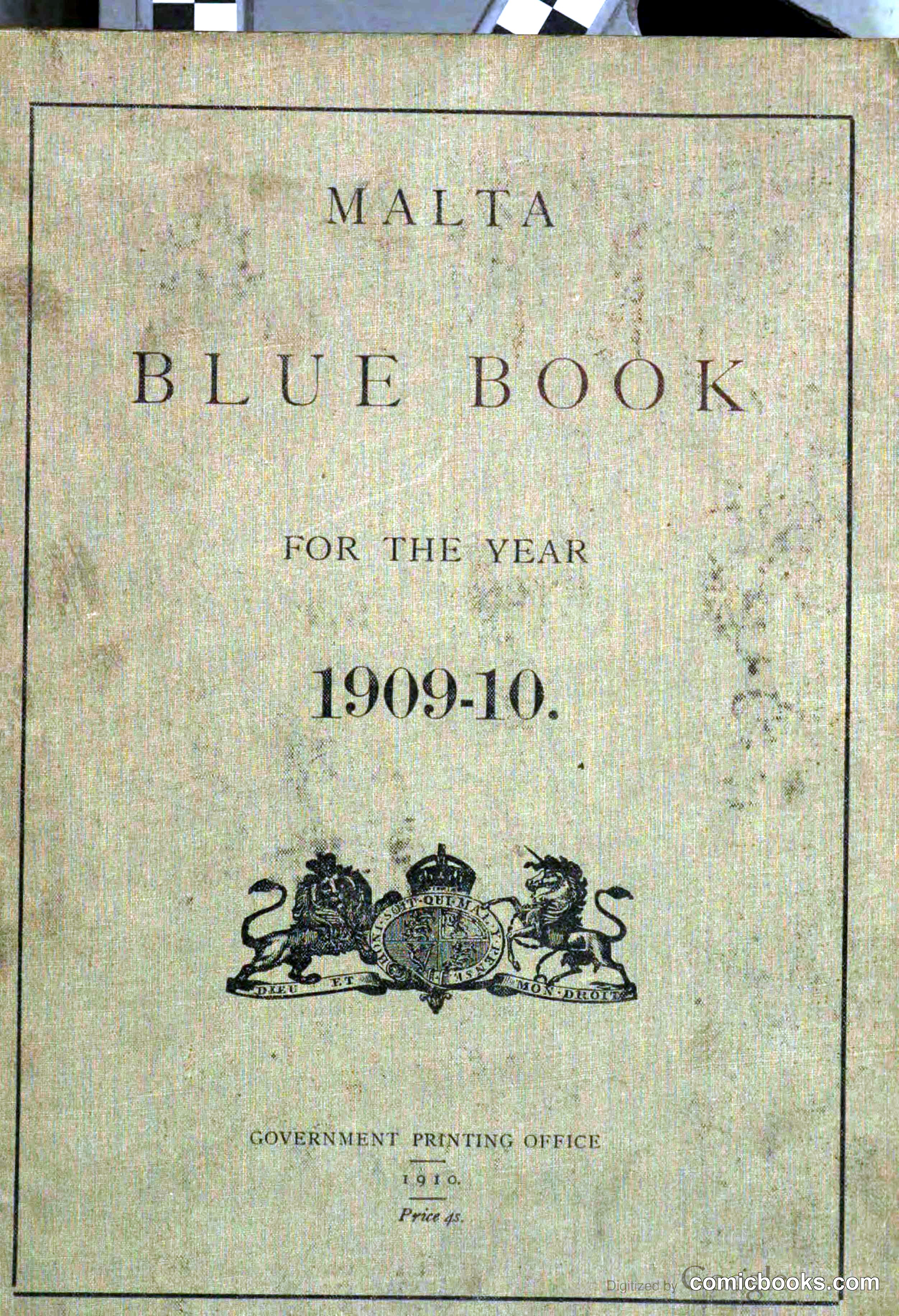 Malta Blue Book