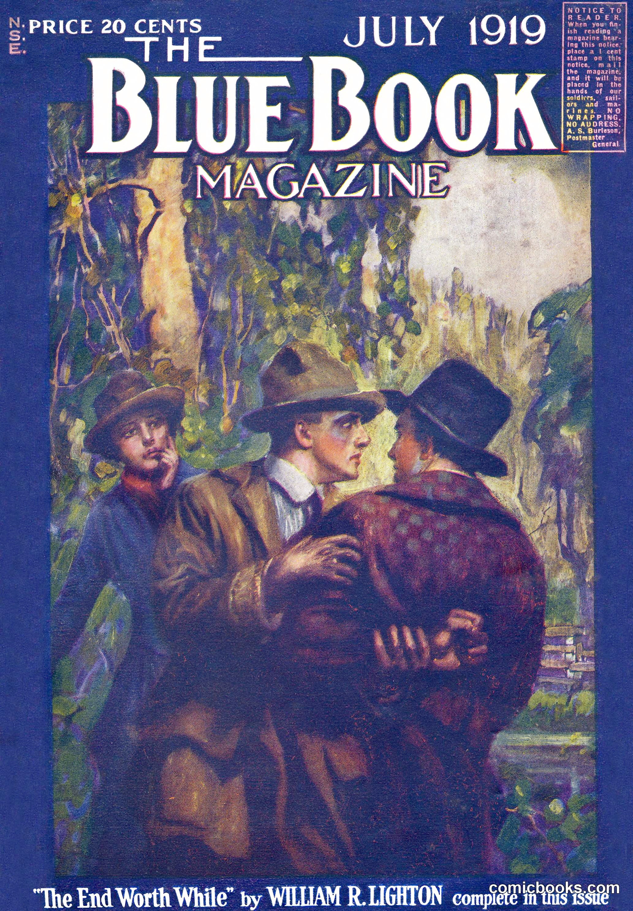 The Blue Book Magazine, July 1919