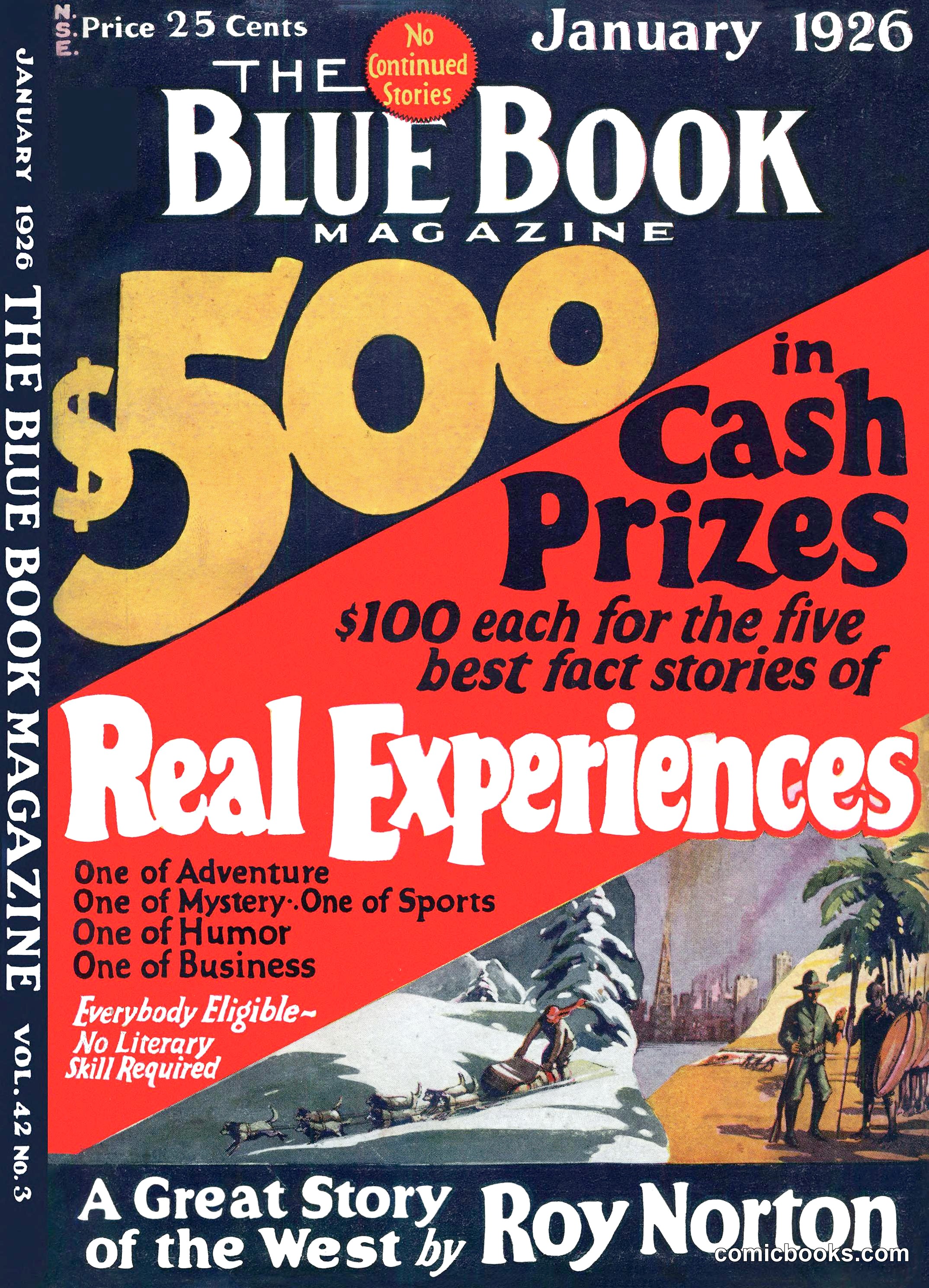 The Blue Book Magazine, January 1926