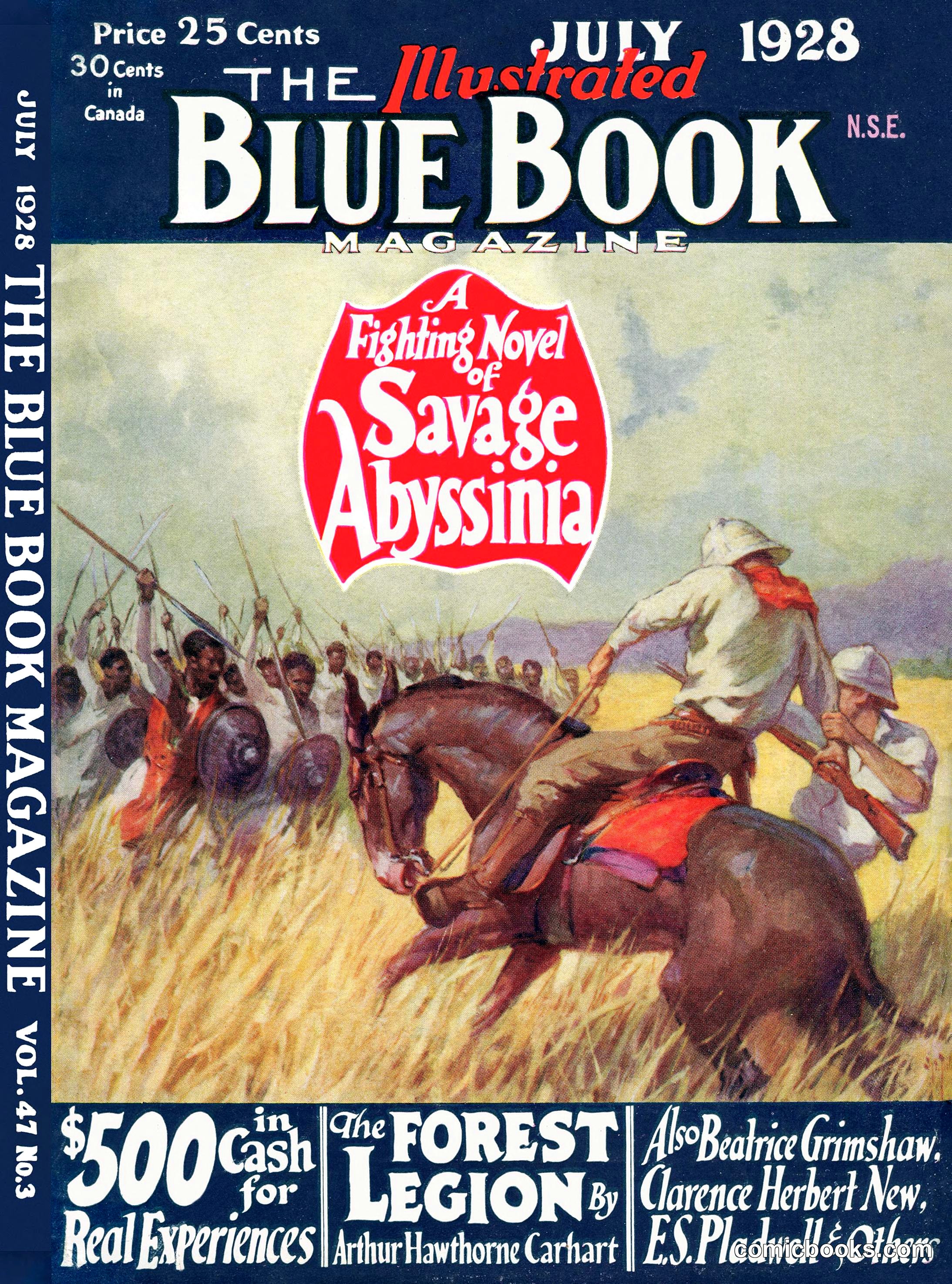 The Illustrated Blue Book Magazine, July 1928