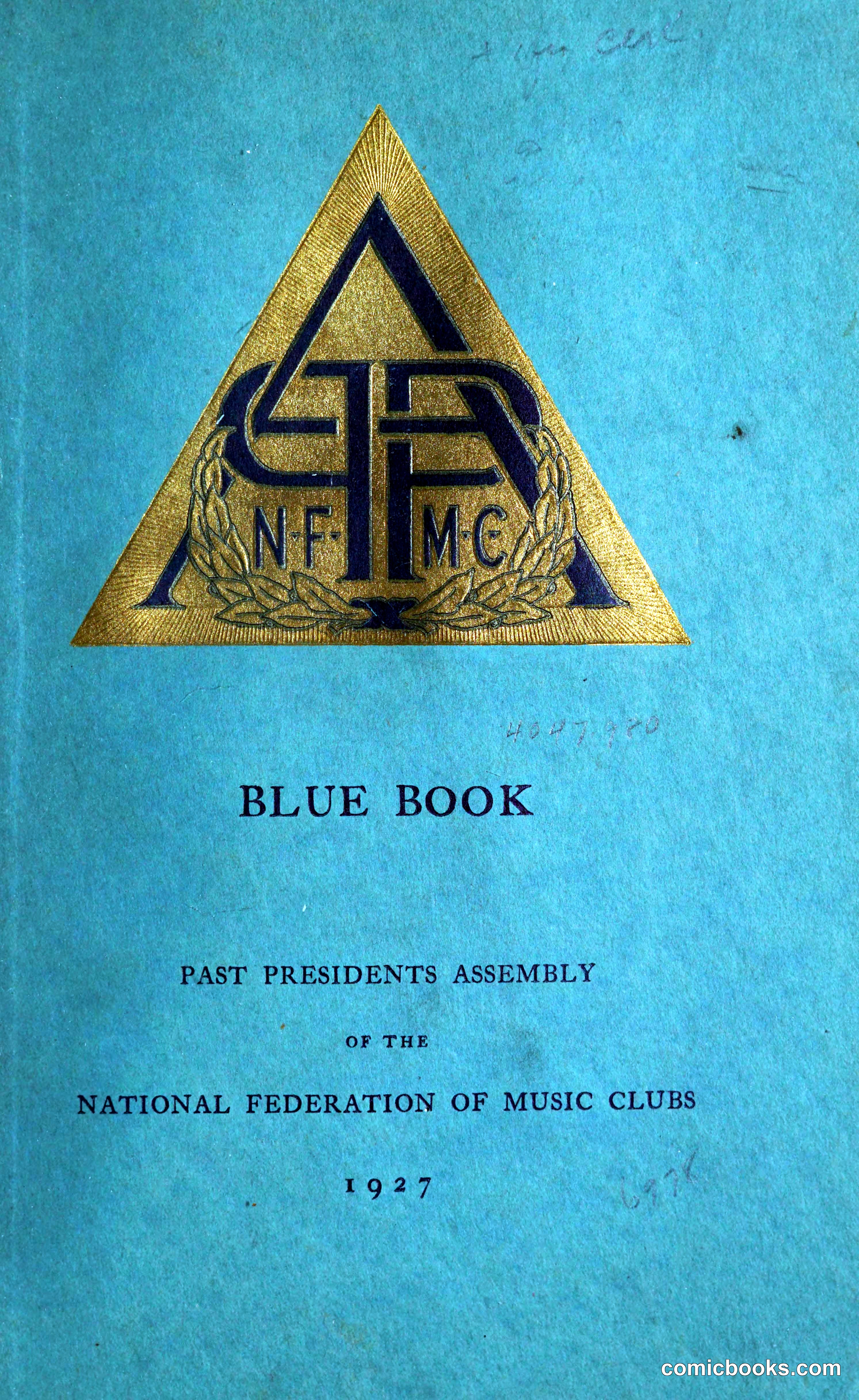 Blue Book Magazine Cover