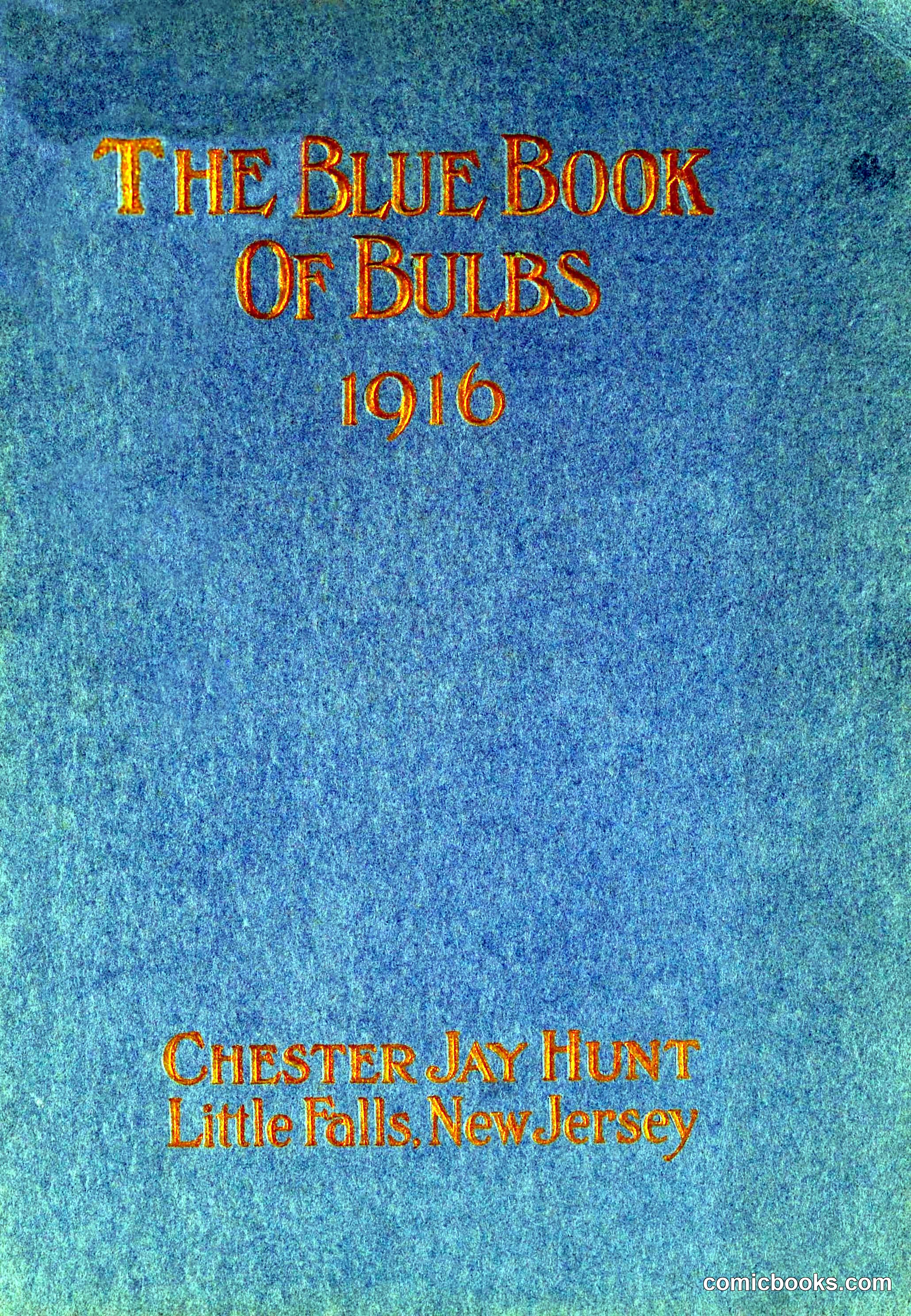 The Blue Book of Bulbs