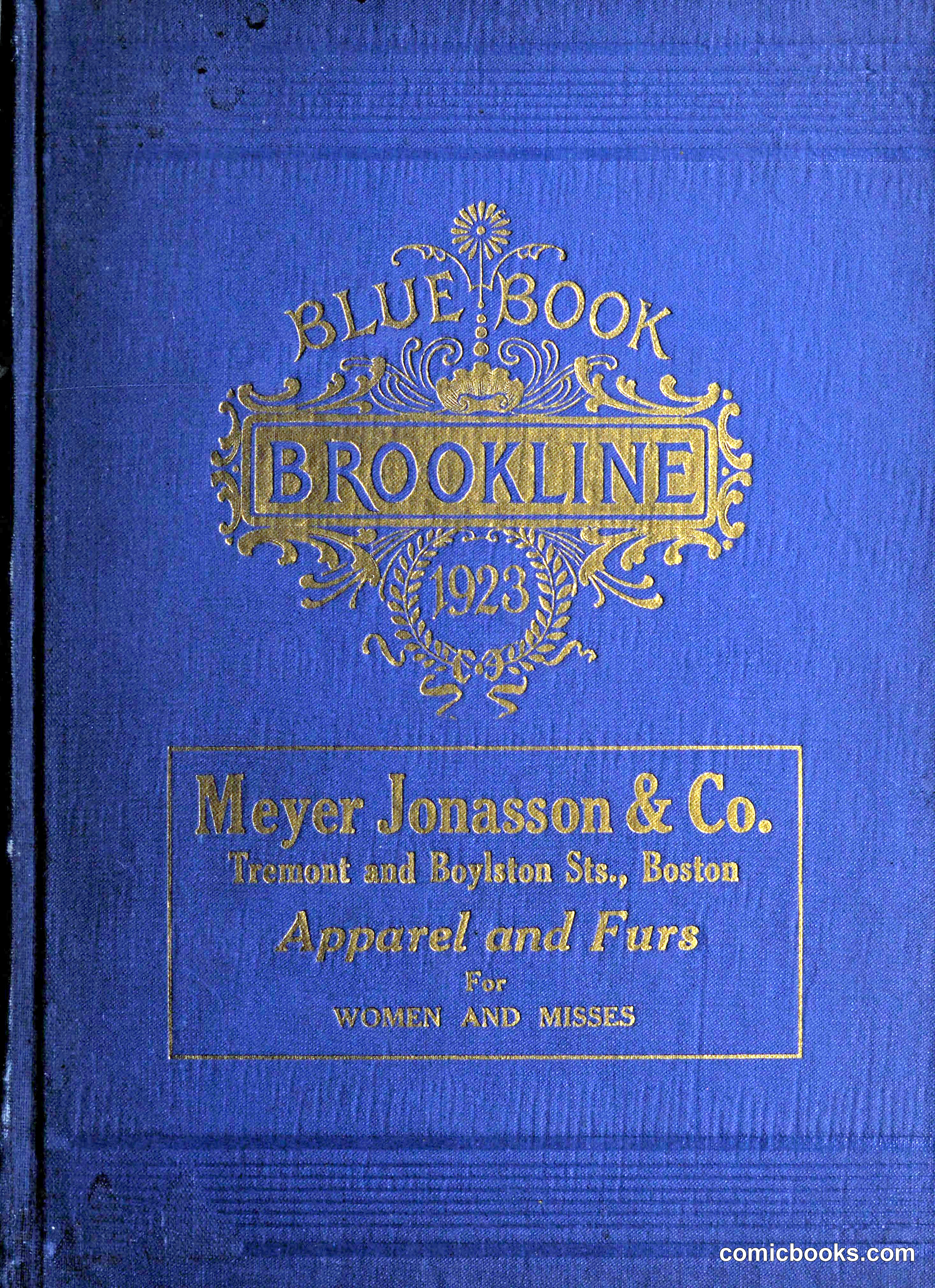 Blue Book of Brookline