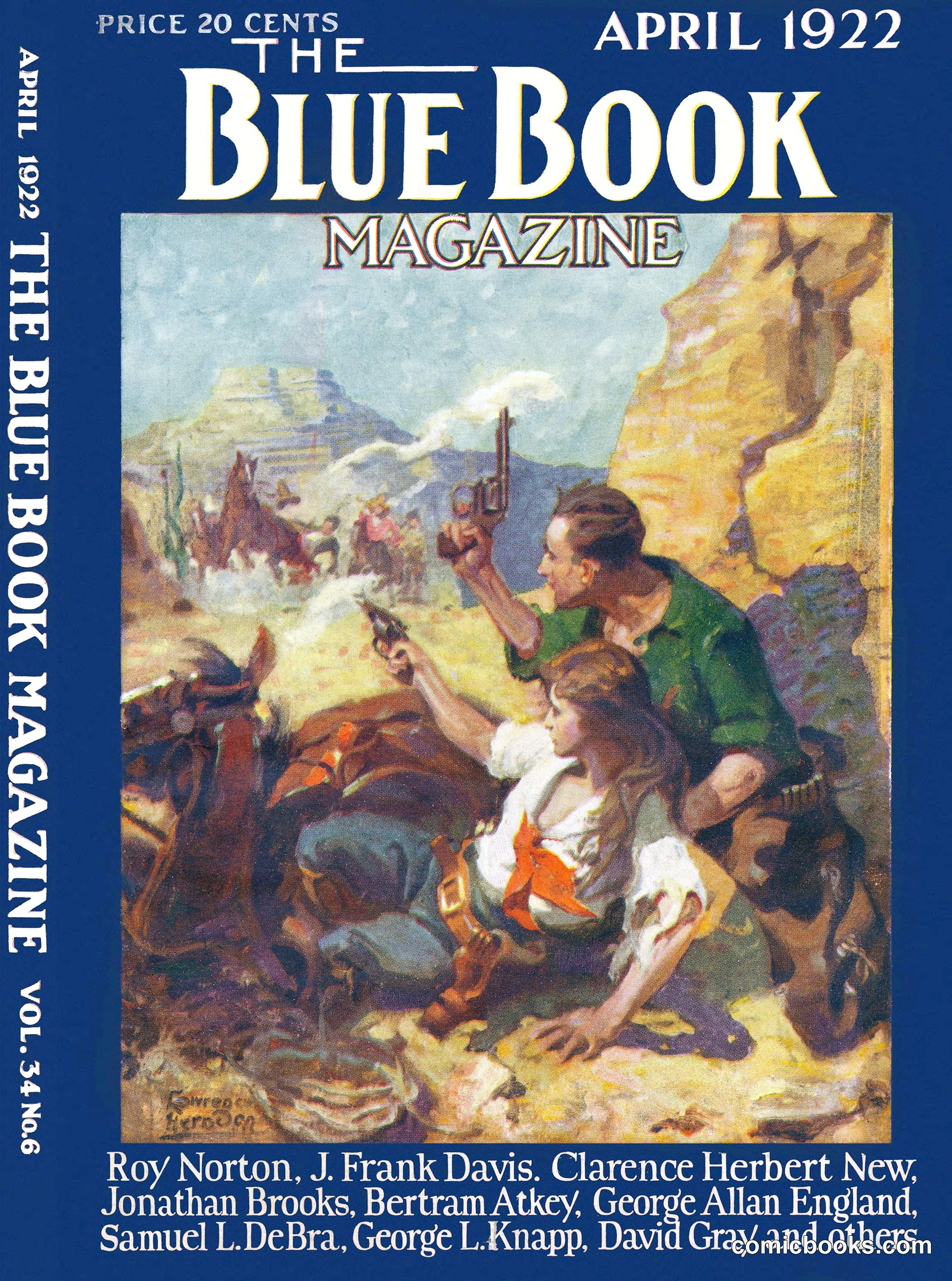The Blue Book Magazine, April 1922