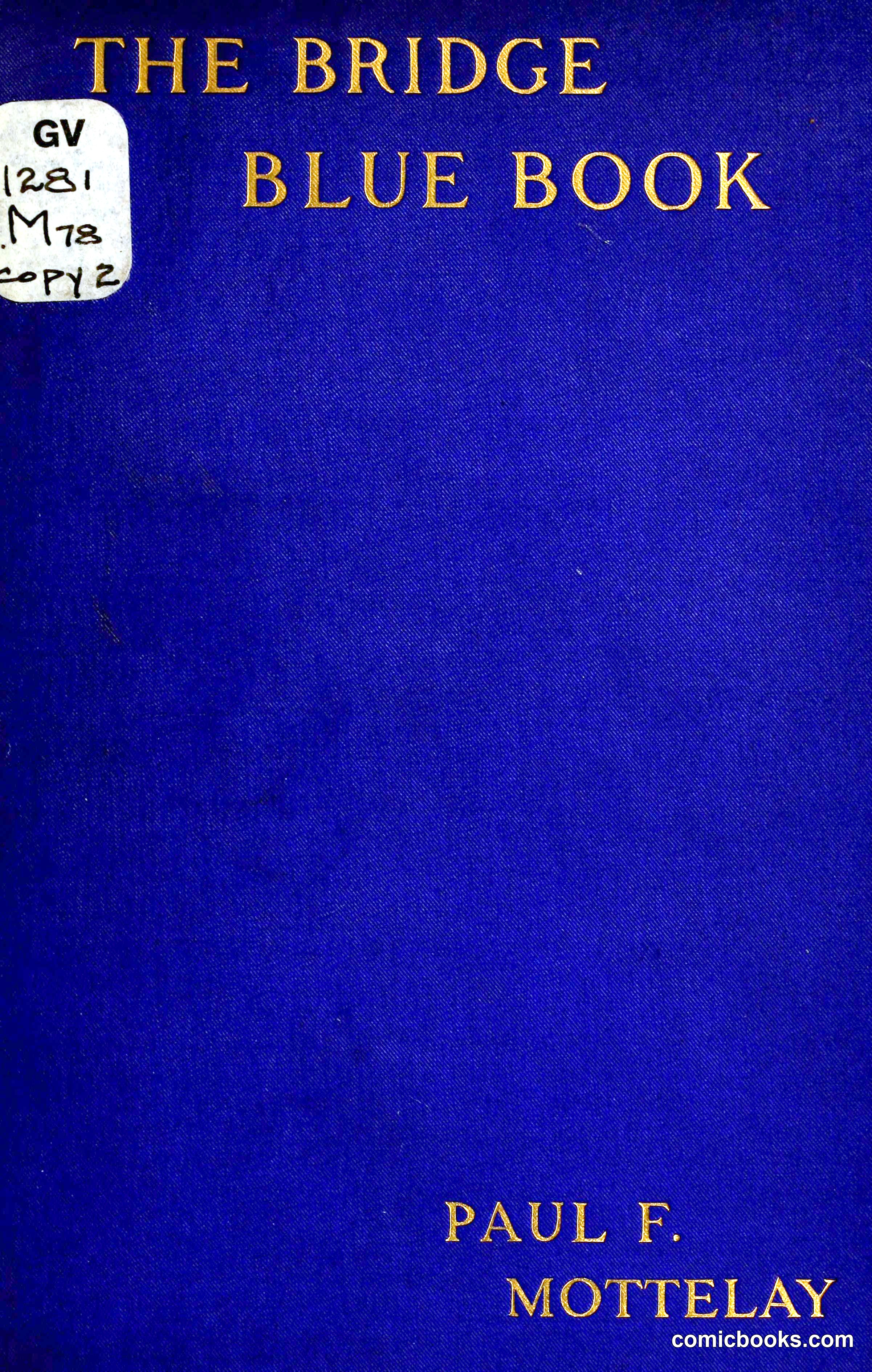 The Bridge Blue Book