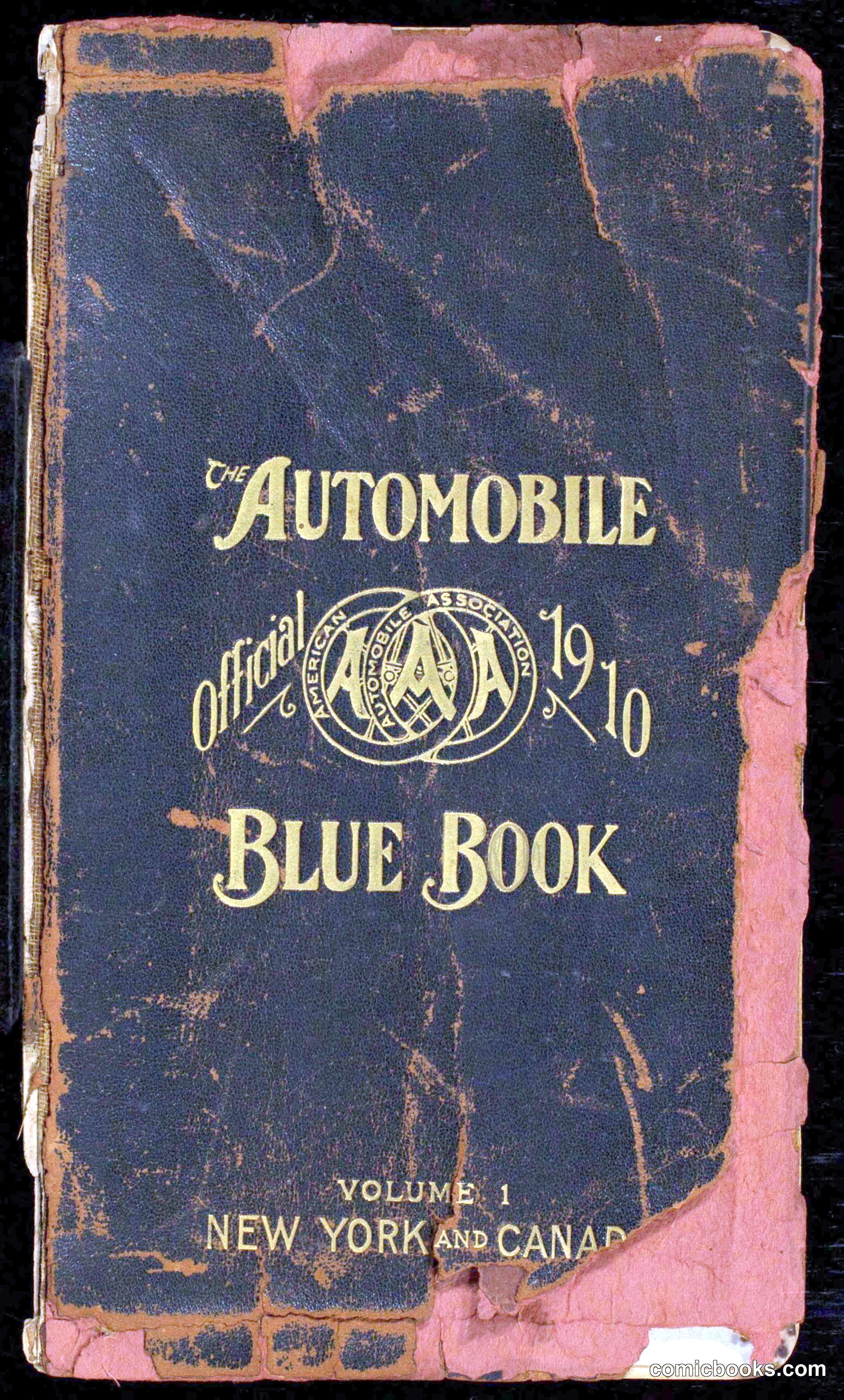 The Automobile Official Blue Book, 1910