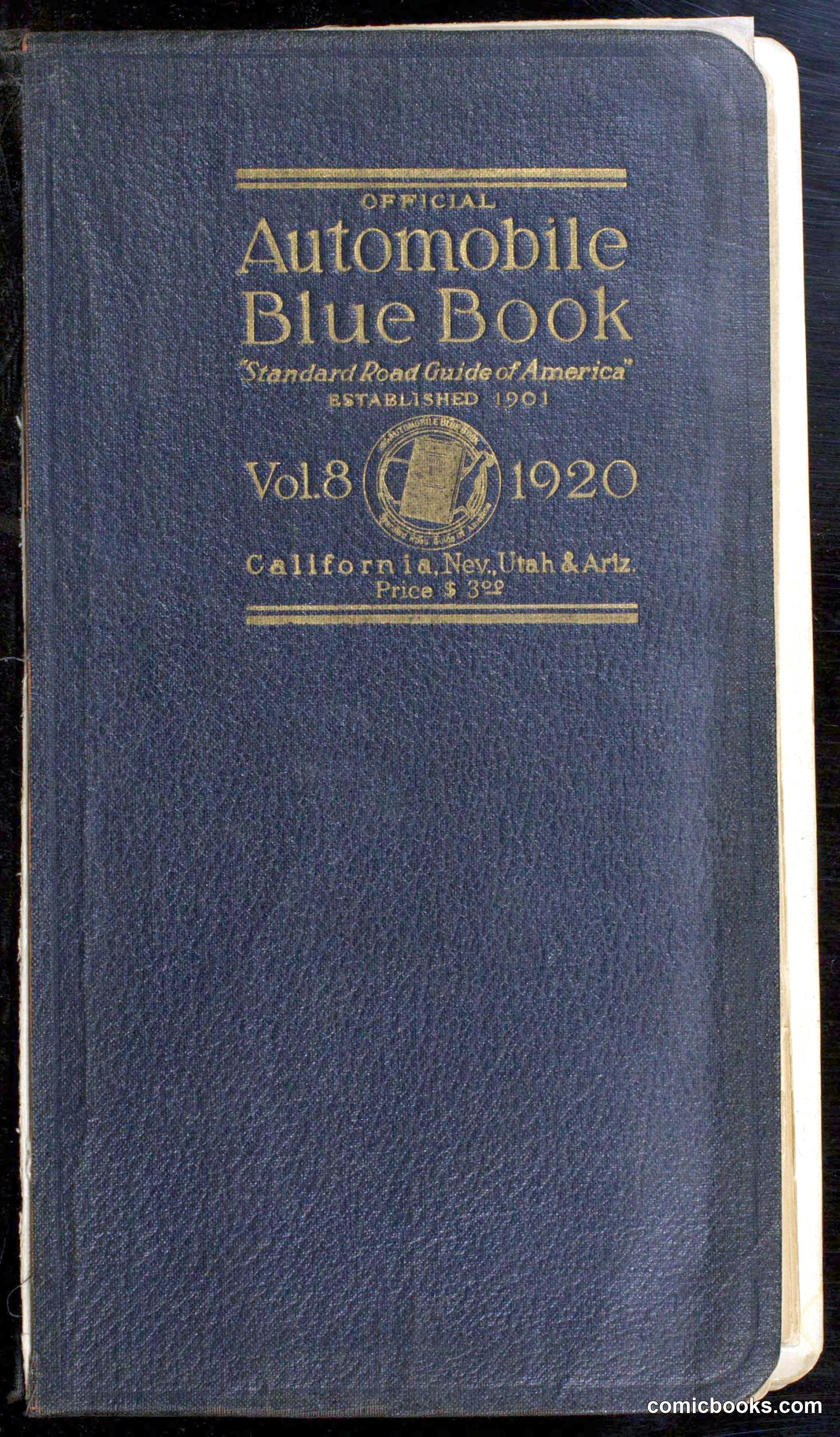 Official Automobile Blue Book, Vol. 8