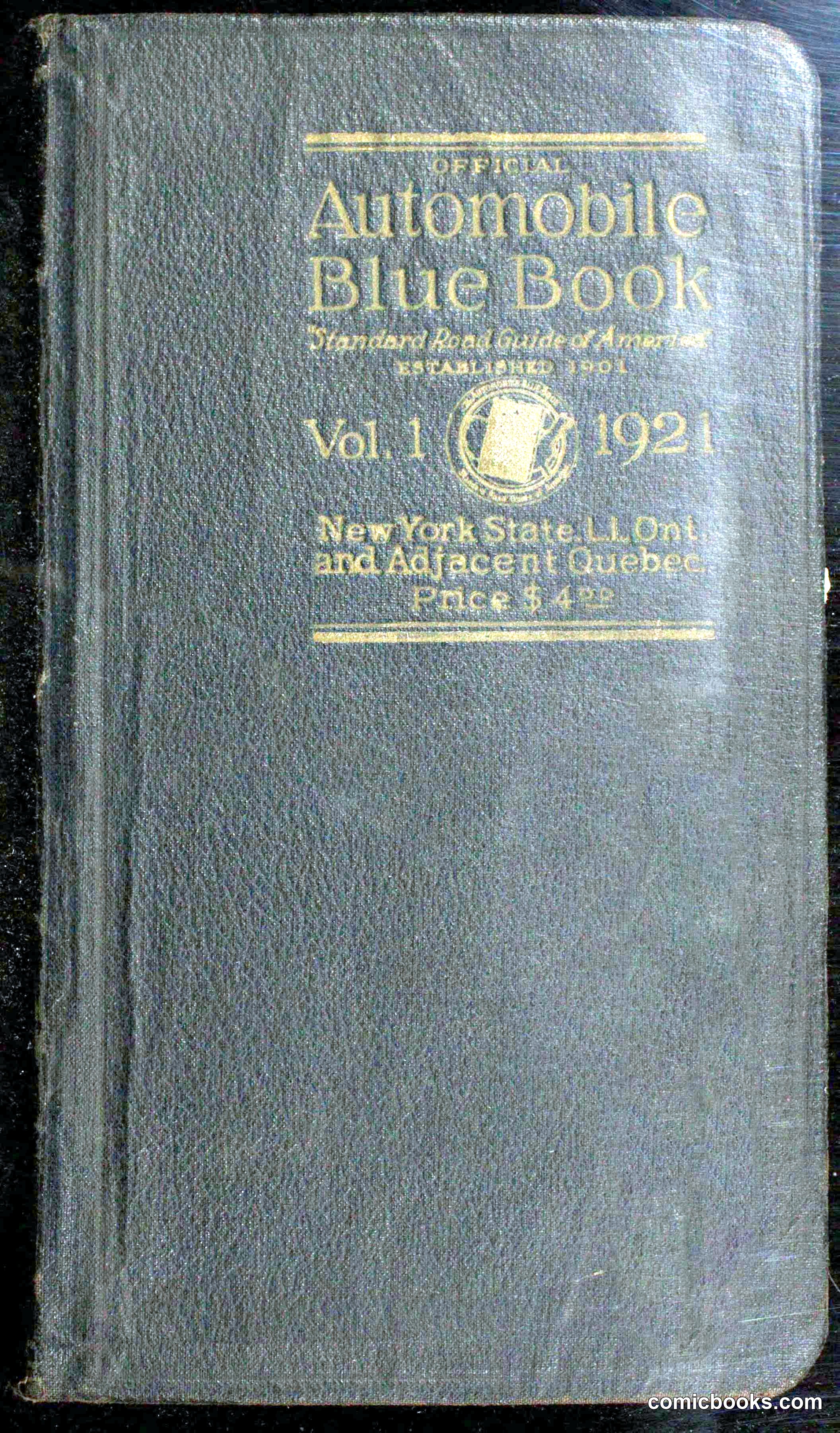 Official Automobile Blue Book, Vol. 1