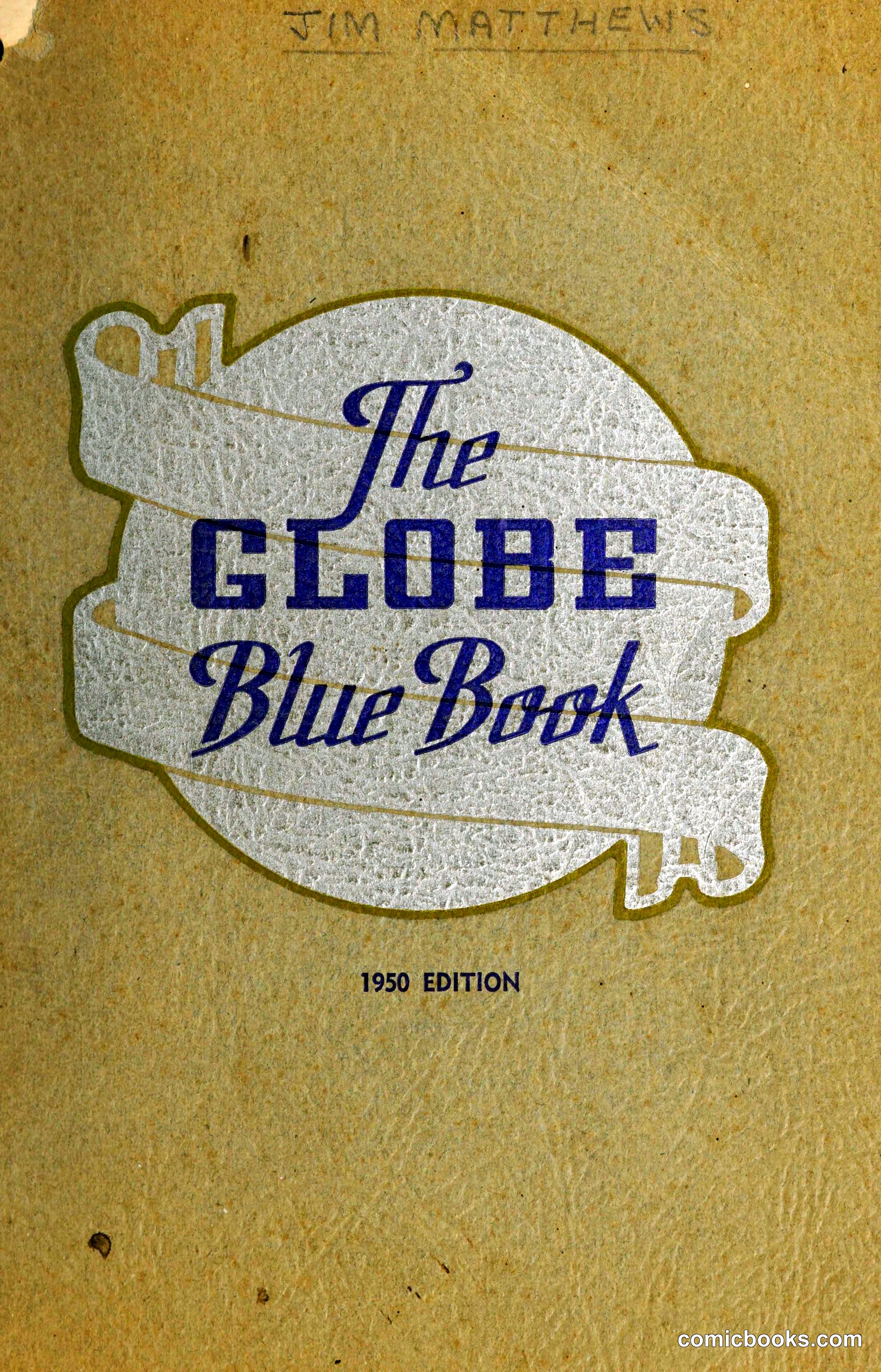 The Globe Blue Book