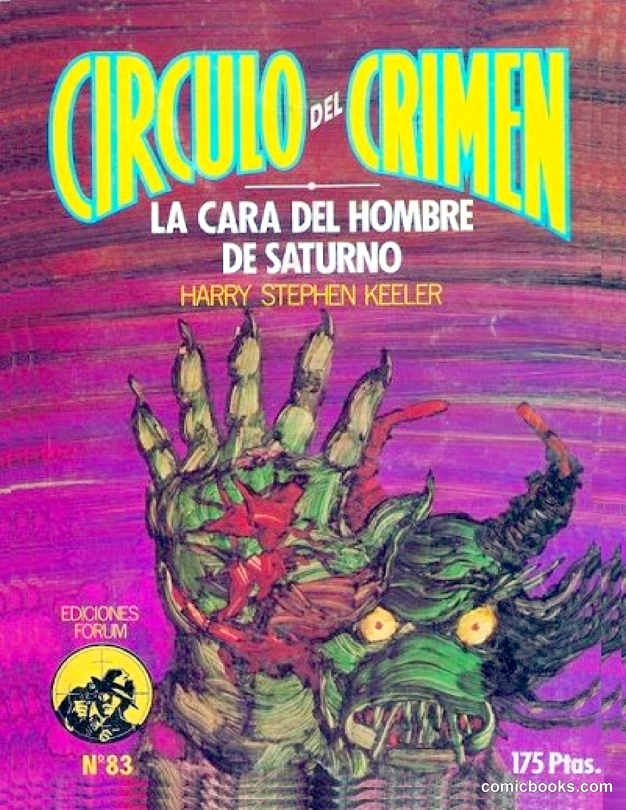 Circulo del Crimen No. 33: La cara del hombre de Saturno