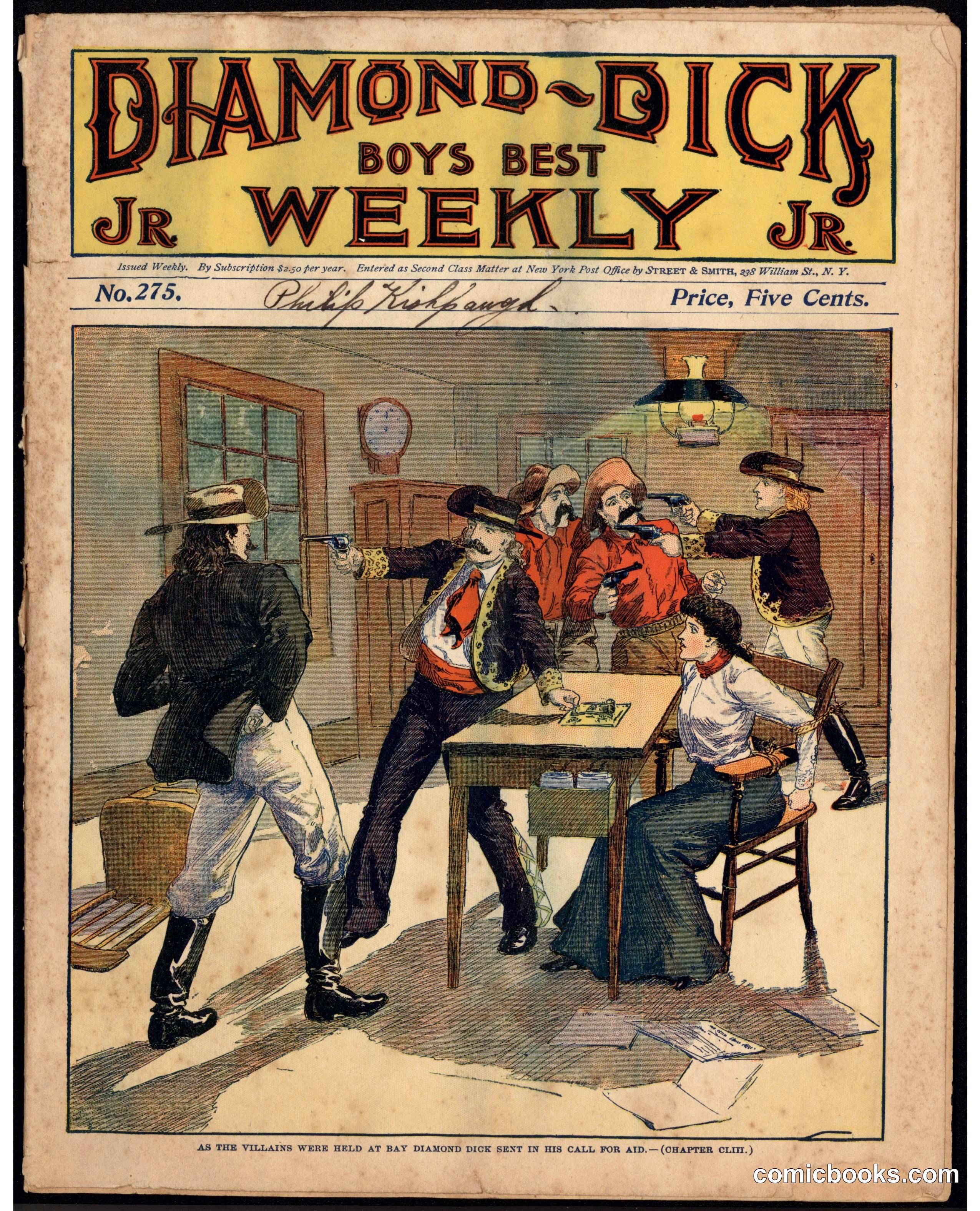 Diamond Dick, Jr.—The Boy's Best Weekly, No. 275