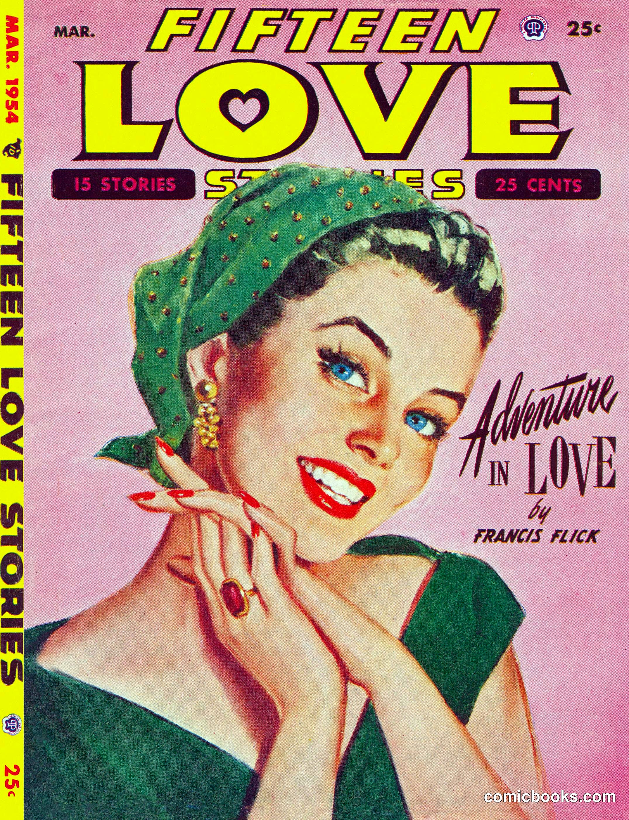Fifteen Love Stories, March 1954