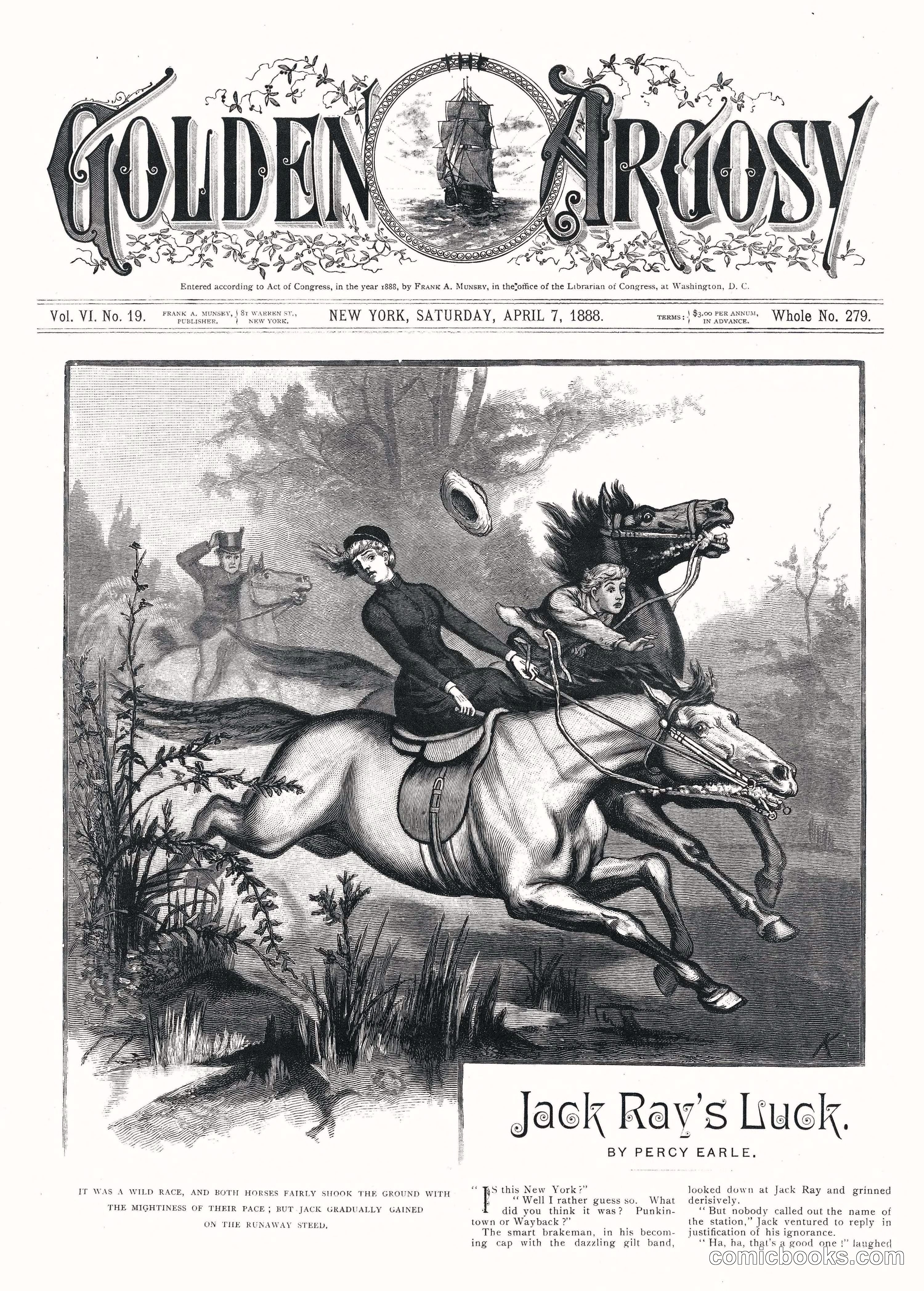 Golden Argosy, Vol. VI No. 19