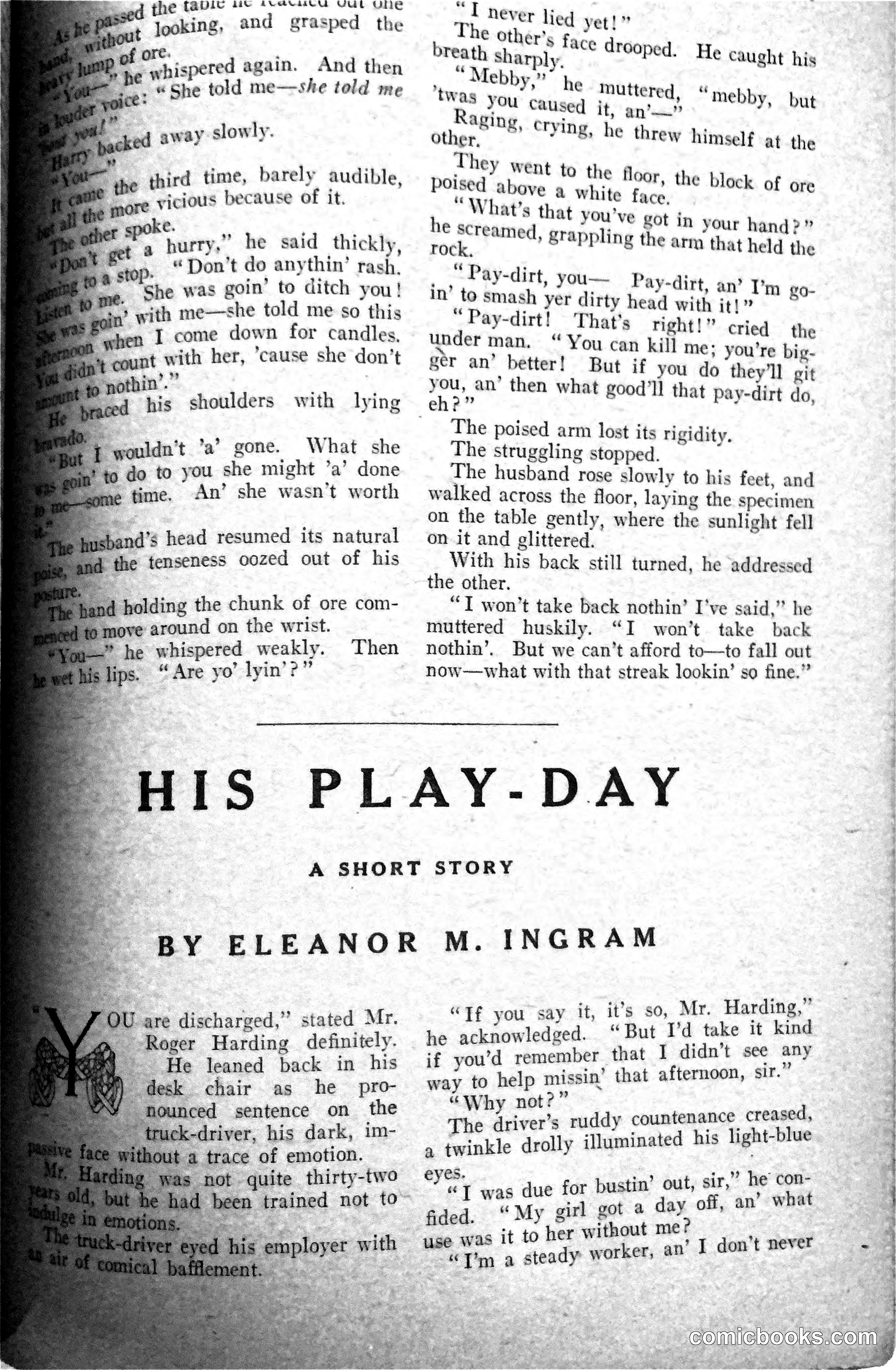 His Play-Day