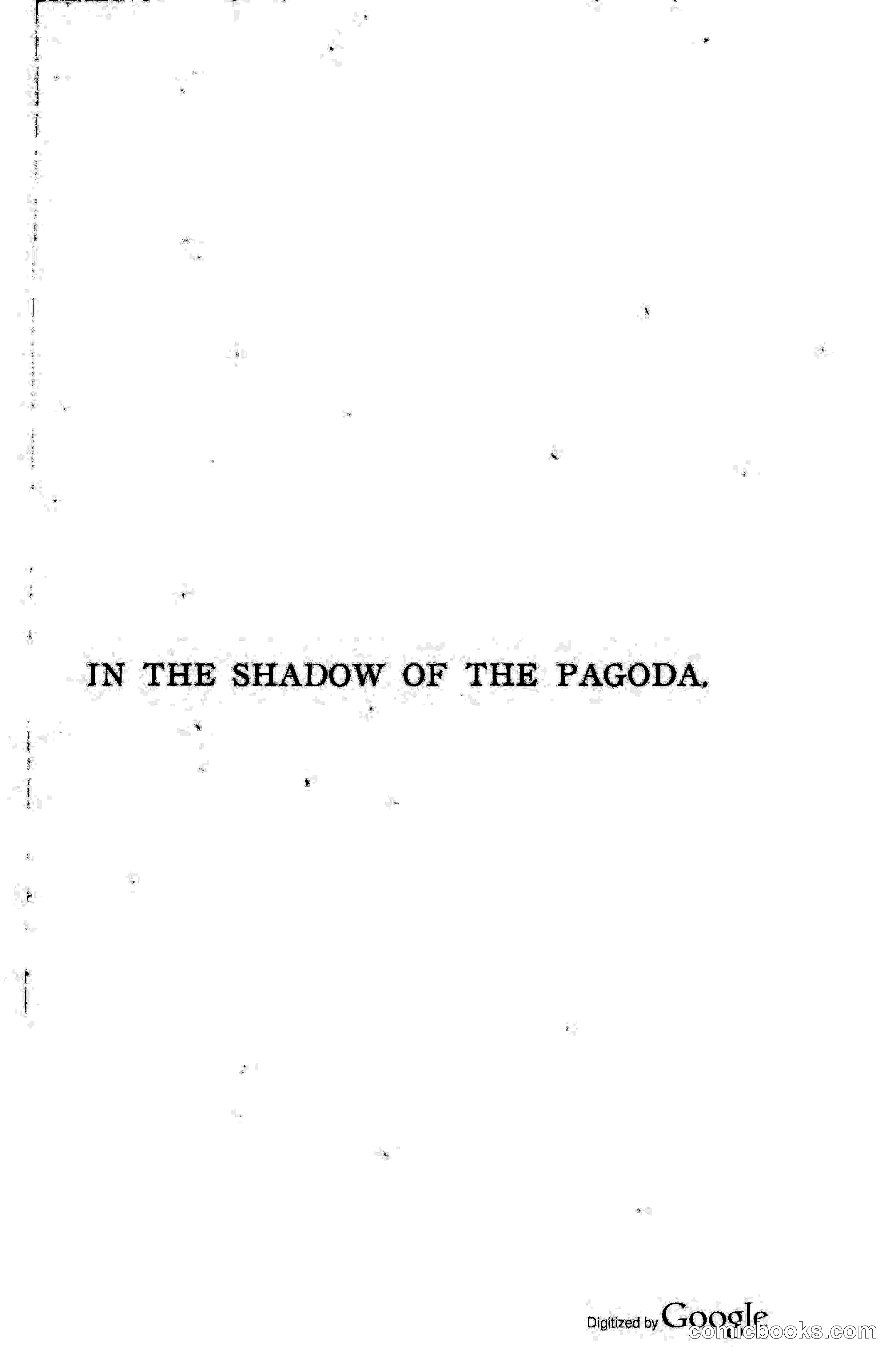 In the Shadow of the Pagoda
