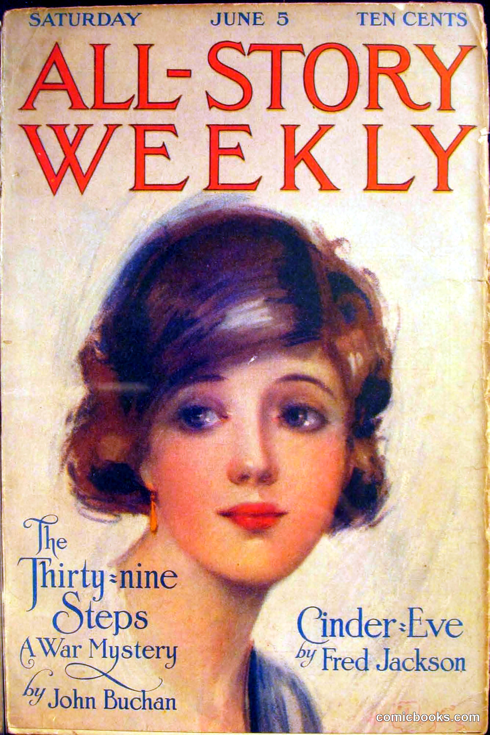 John Buchan, The Thirty-Nine Steps — All-Story Weekly, June 5, 1915