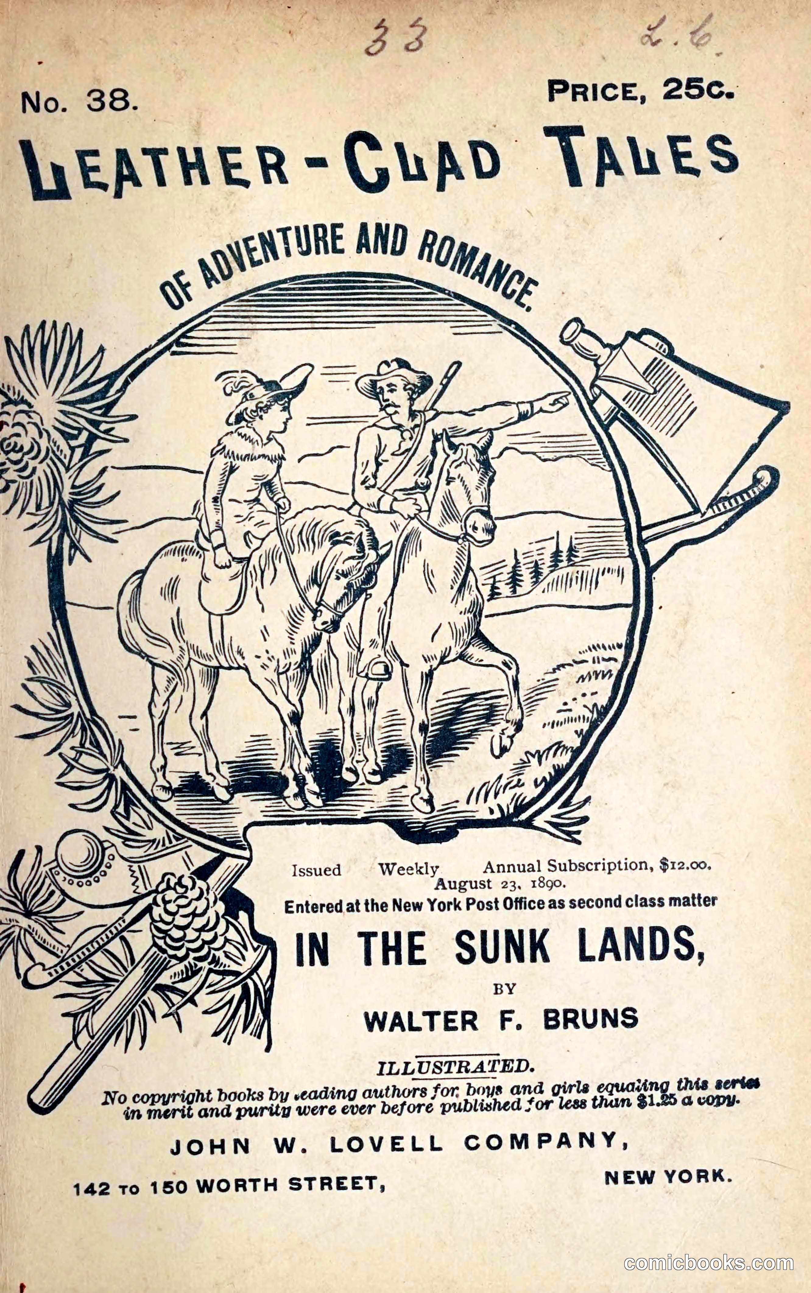 Leather-Clad Tales of Adventure and Romance No. 38