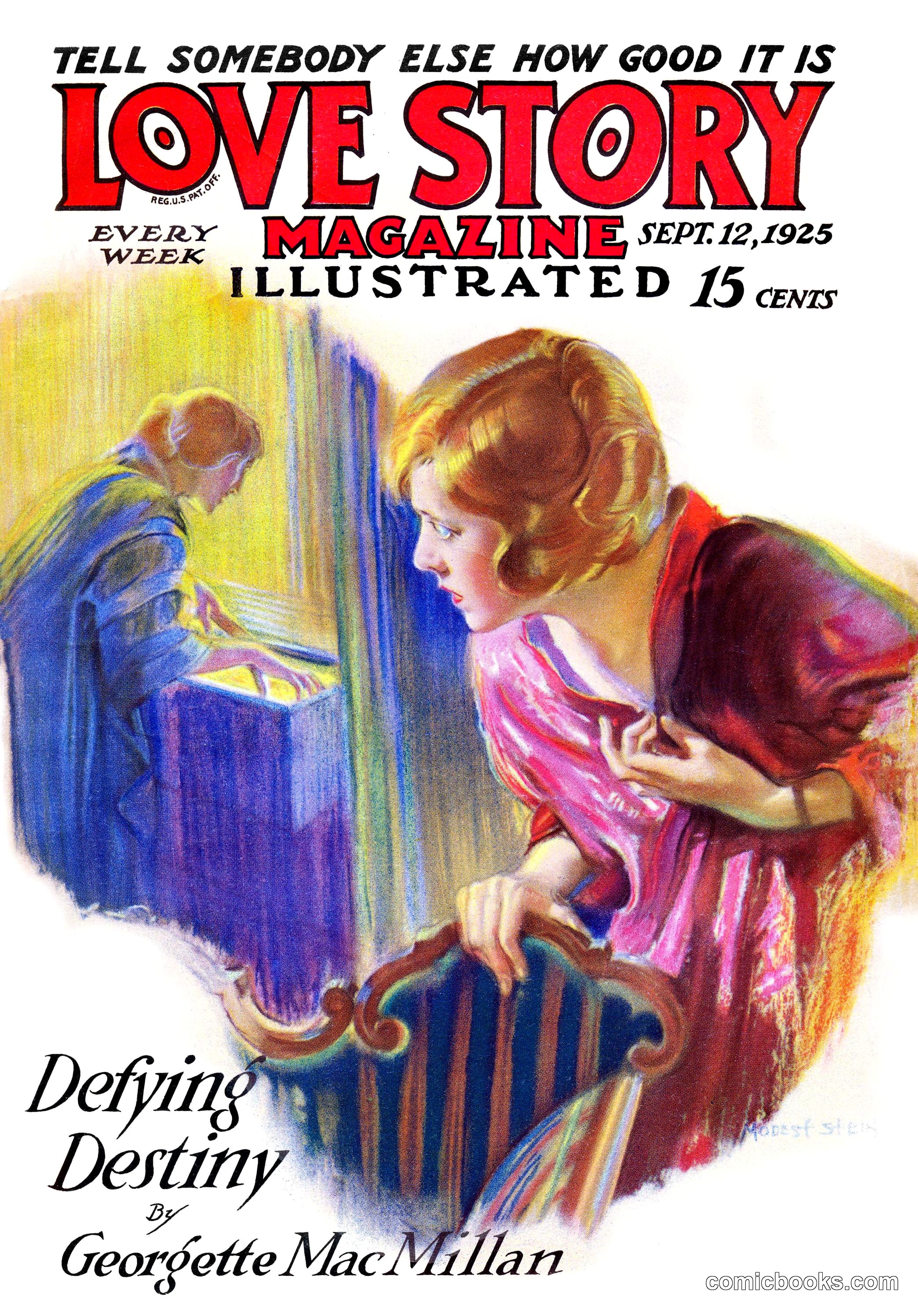 Love Story Magazine, September 12, 1925