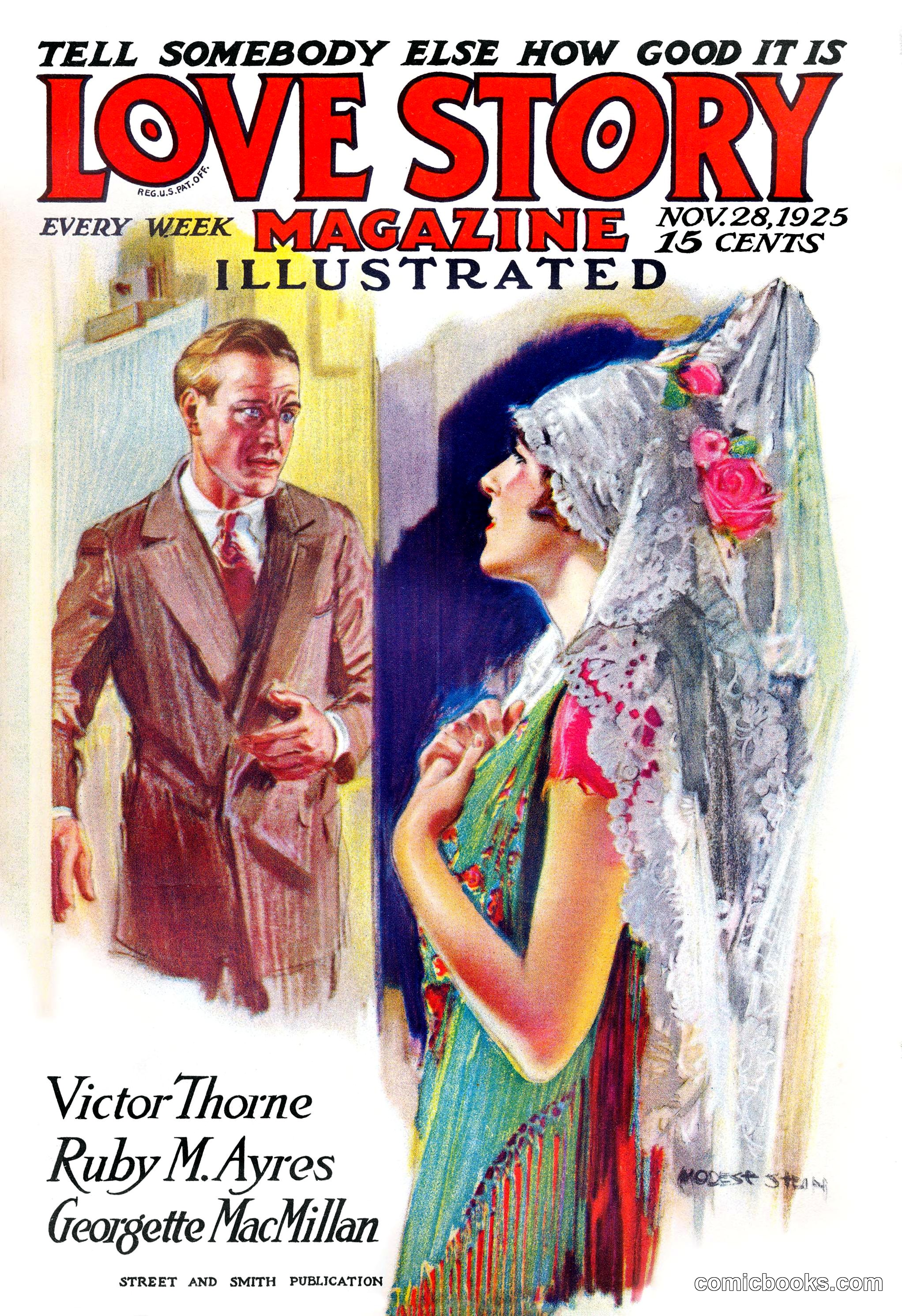 Love Story Magazine Illustrated
